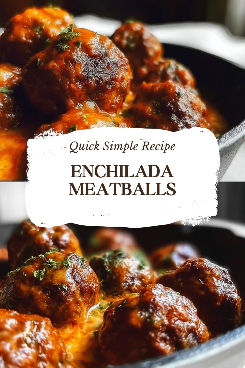 Enchilada Meatballs In Cheesy Tomato Sauce 7 Enchilada Meatballs
