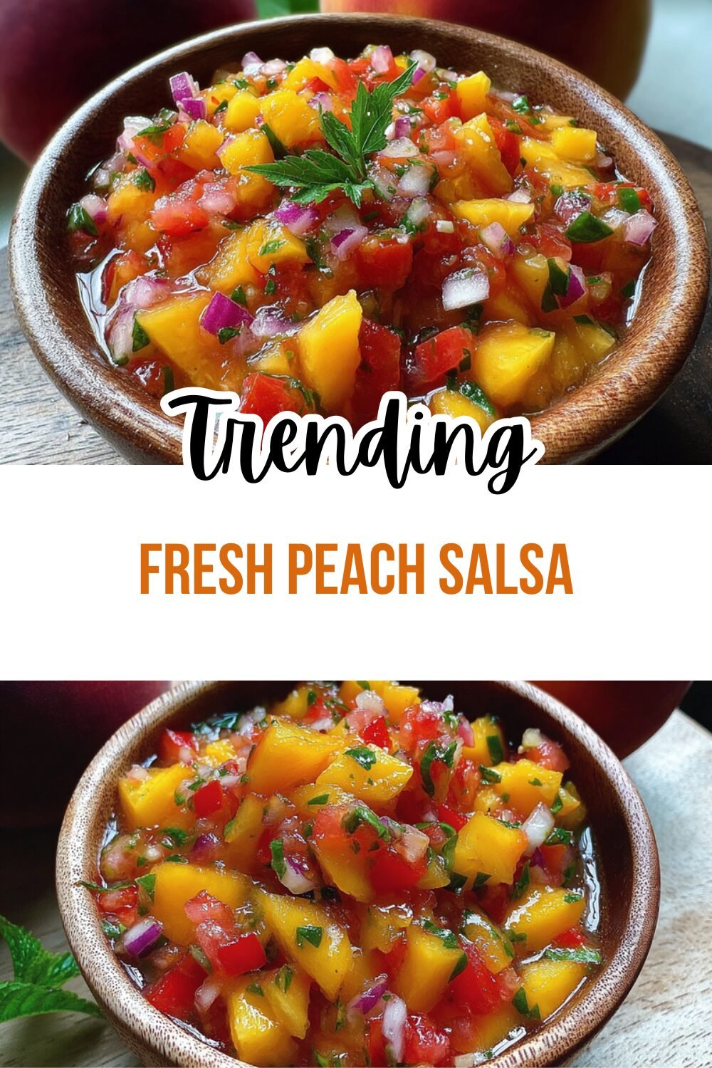 Fresh Peach Salsa