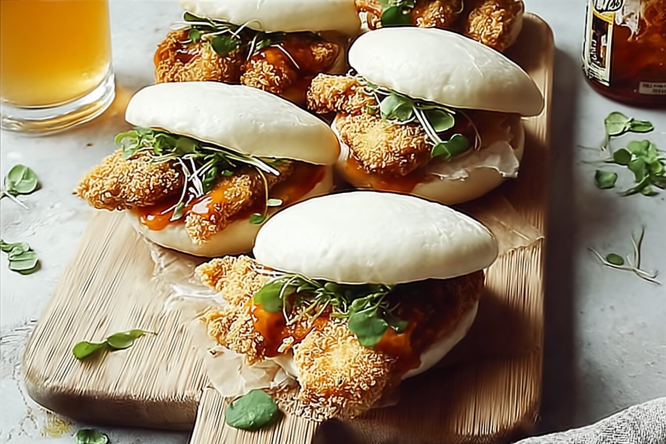 Fried Chicken Buns