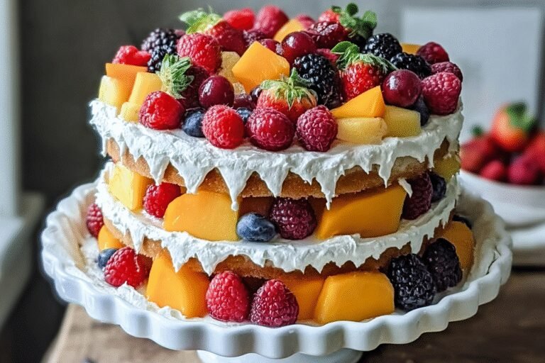 Fruit Filled Birthday Cake 54.Png