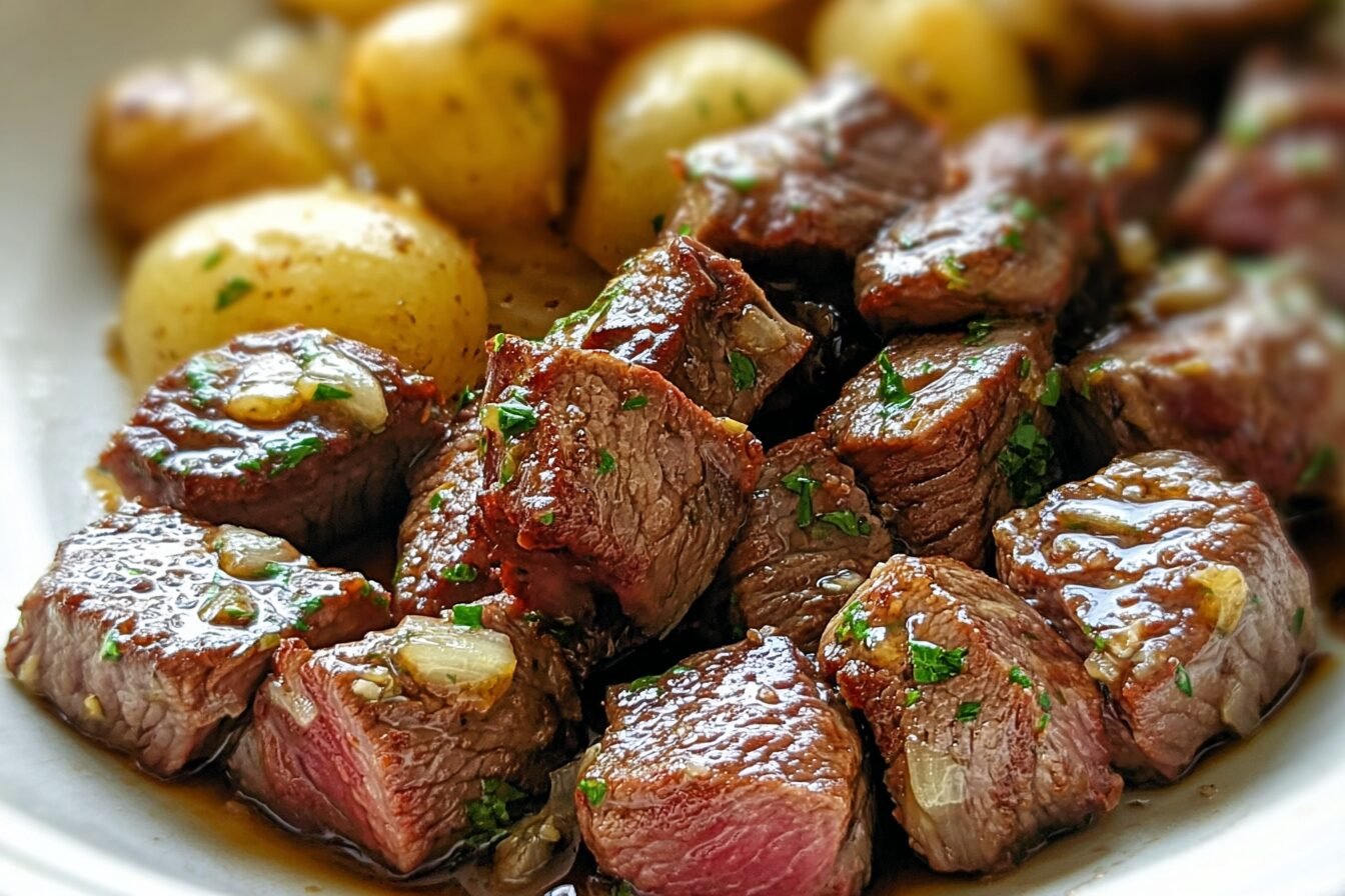 Garlic Butter Steak Bites
