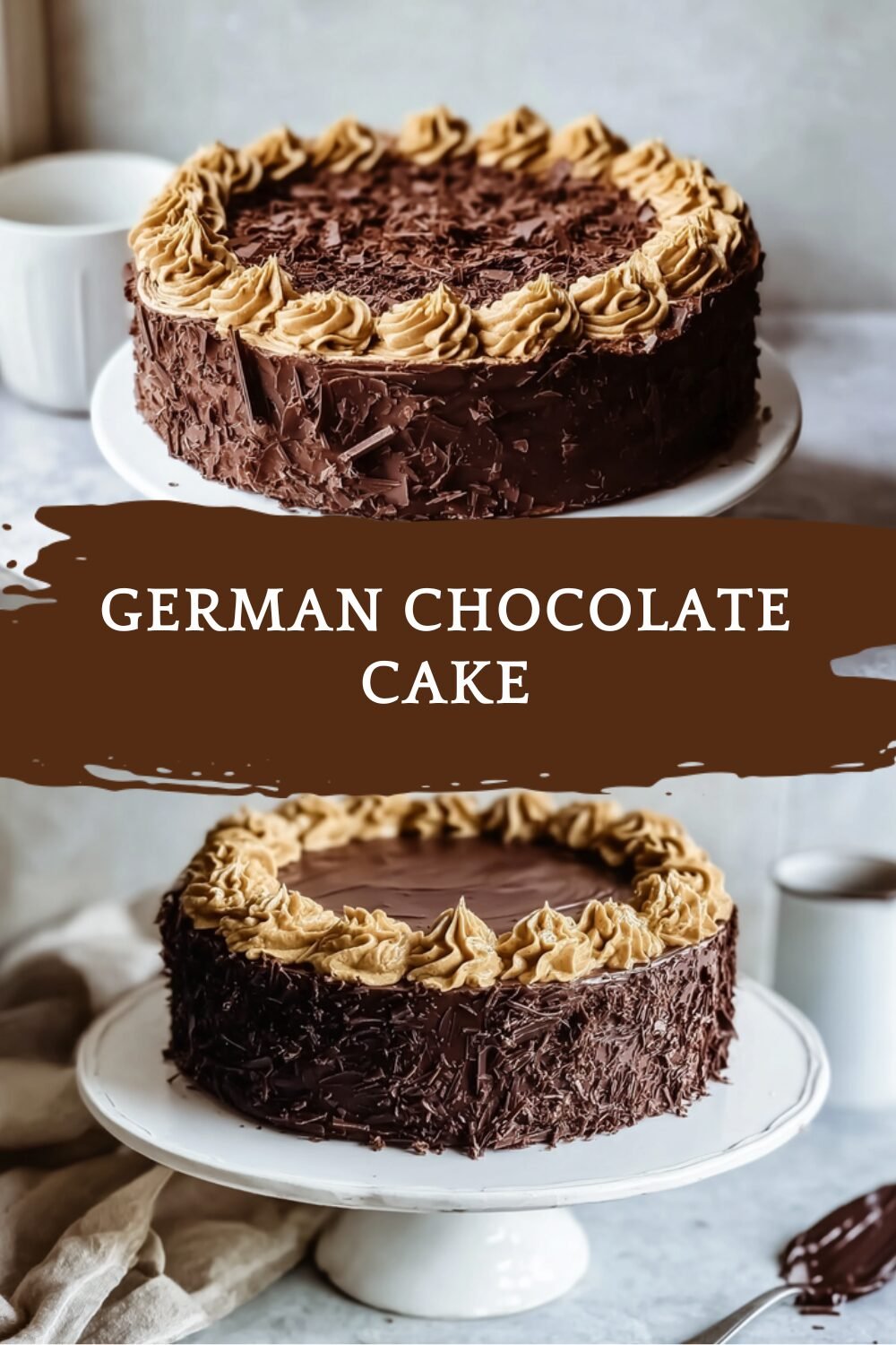 German Chocolate Cake Recipe With Classic Coconut Pecan Frosting 7 German Chocolate Cake