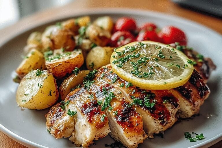 Glazed Lemon Garlic Chicken 12.Png