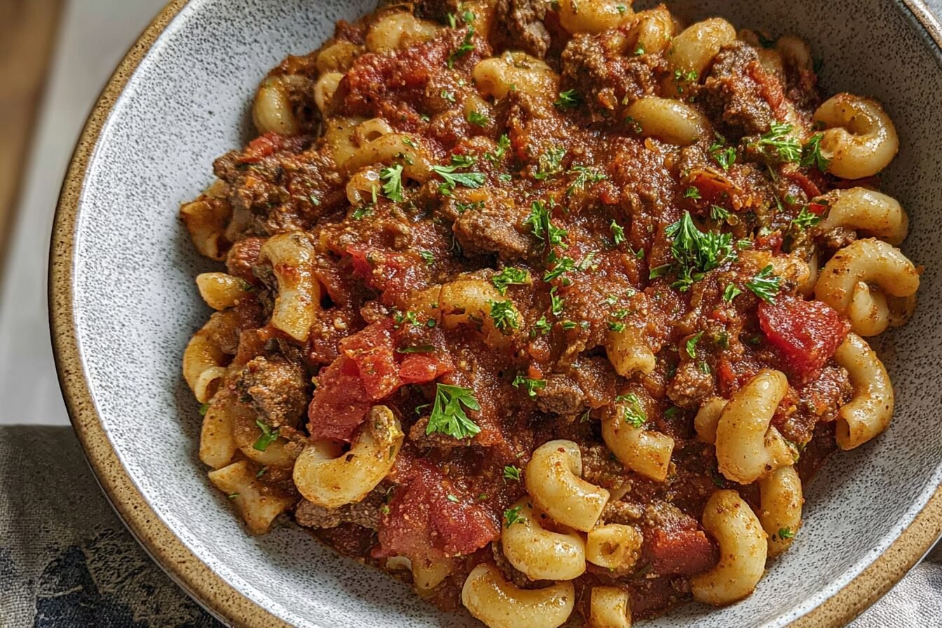 Easy Goulash Recipe With Simple Ingredients And Quick Preparation 6 Goulash