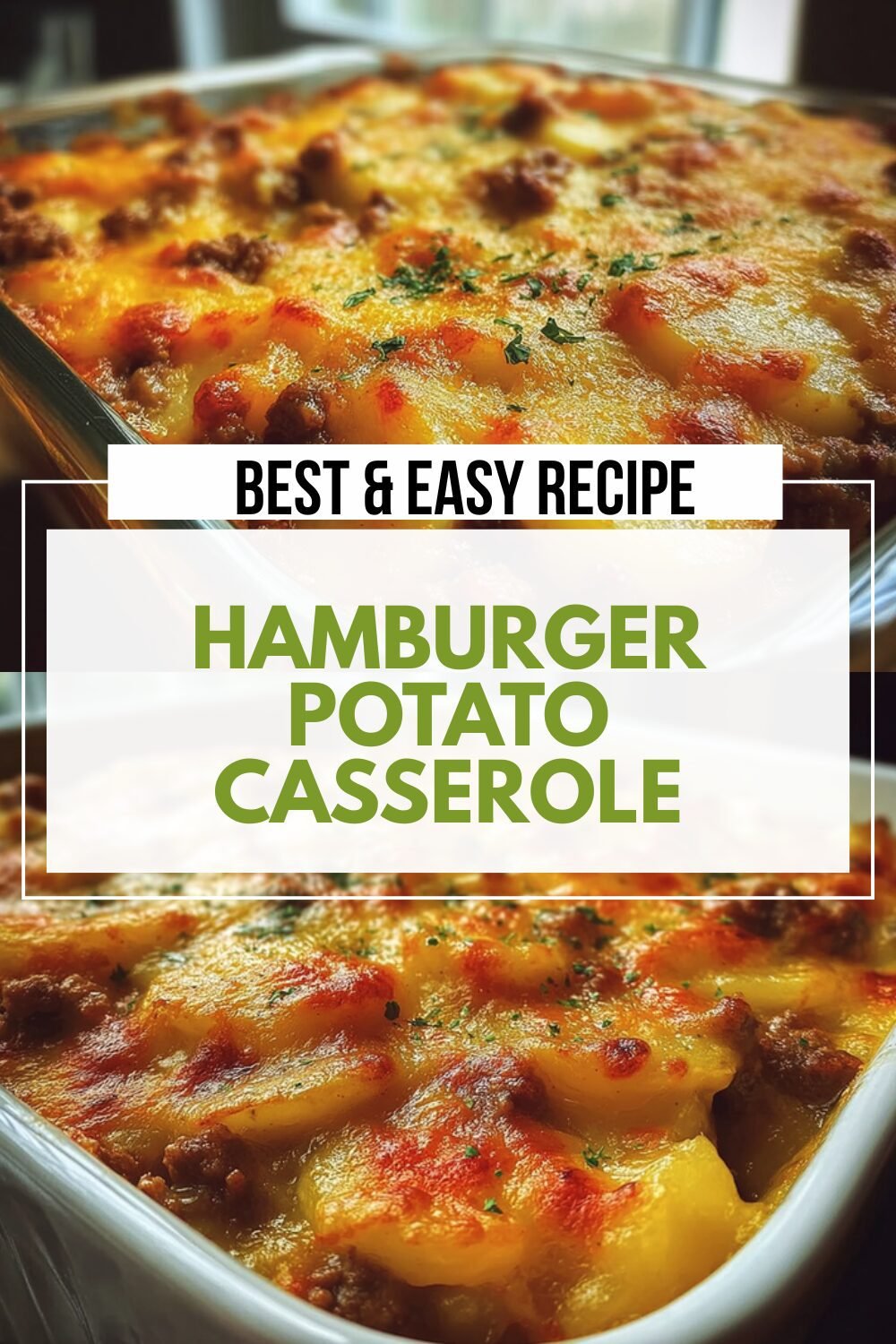 Hamburger Potato Casserole