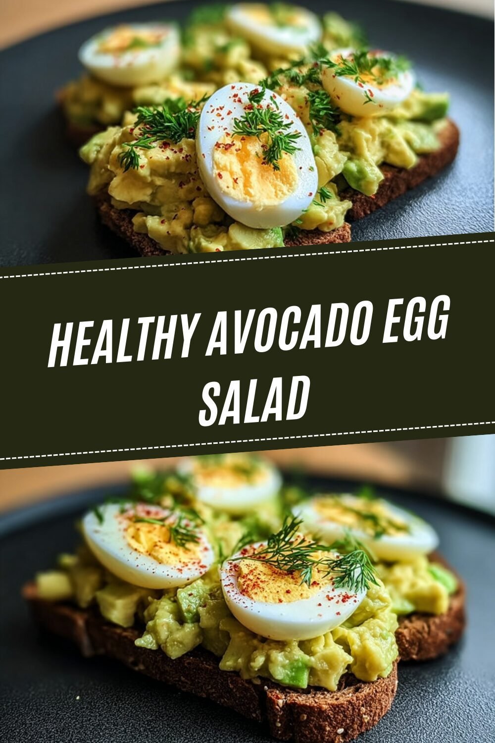Healthy Avocado Egg Salad