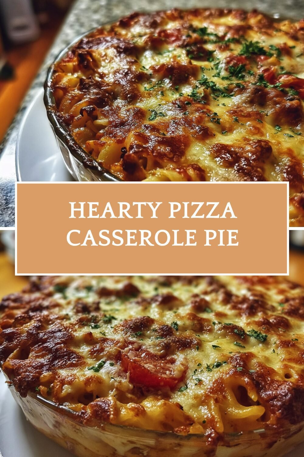 Hearty Pizza Casserole Pie
