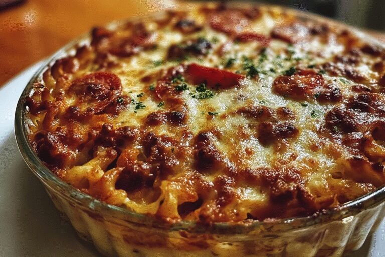 Hearty Pizza Casserole Pie 31.Png