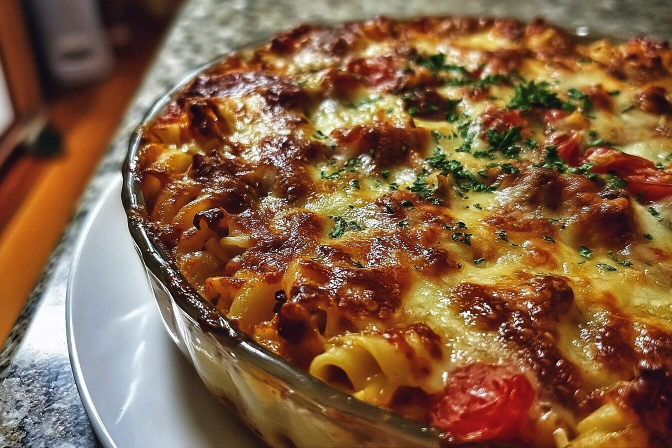 Hearty Pizza Casserole Pie