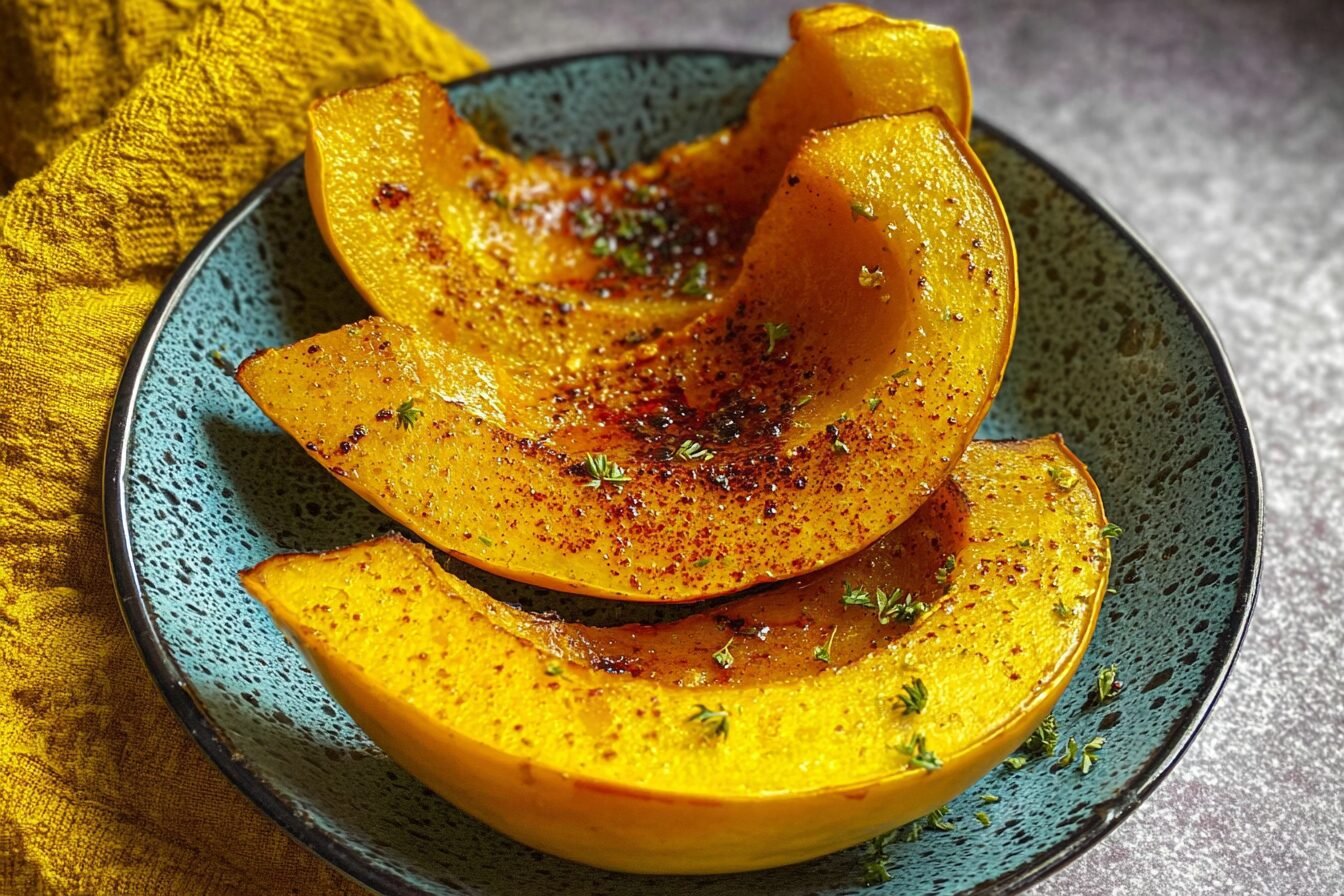 Hot Honey Roasted Pumpkin
