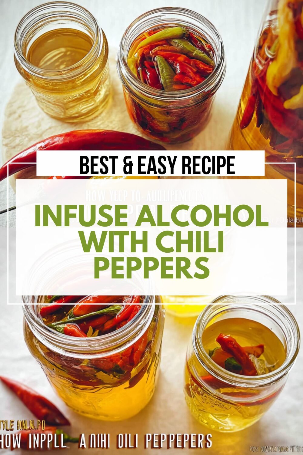 Infuse Alcohol With Chili Peppers