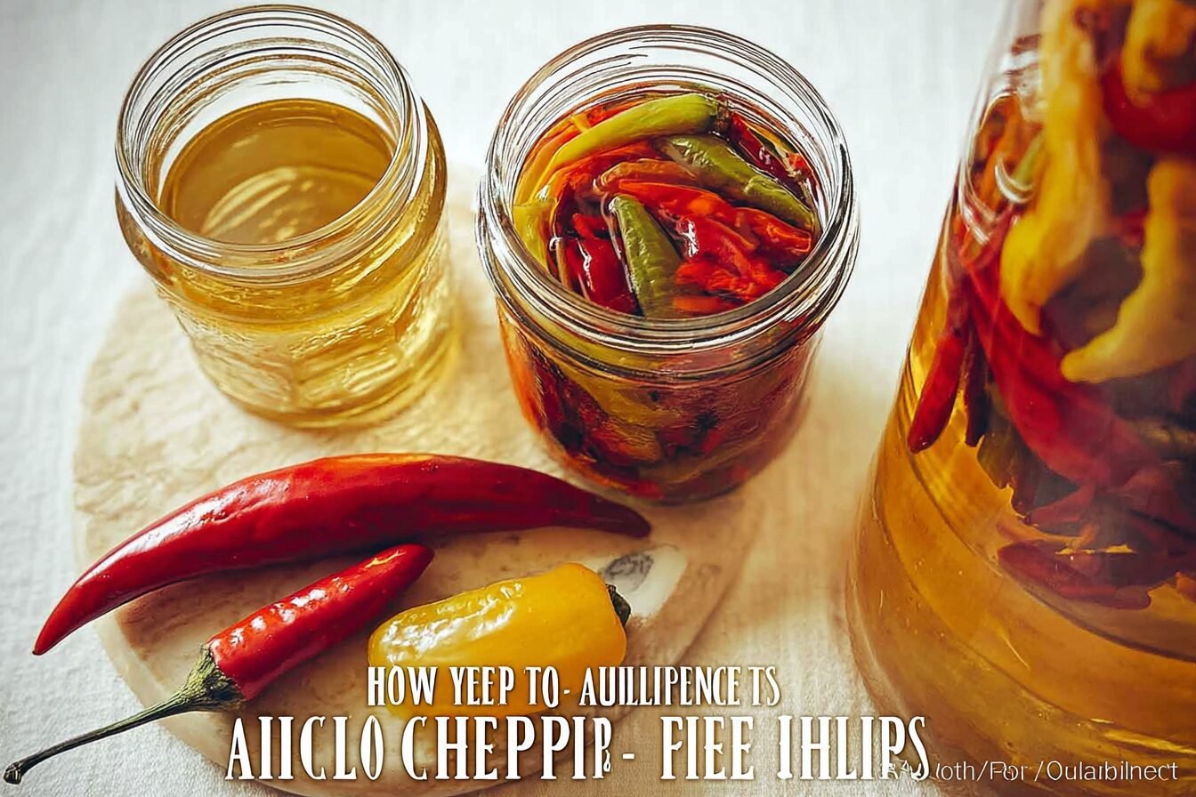 Infuse Alcohol With Chili Peppers