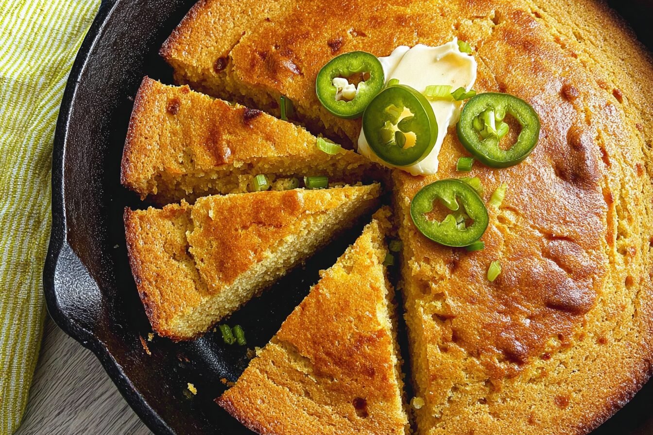 Jalapeno Skillet Cornbread