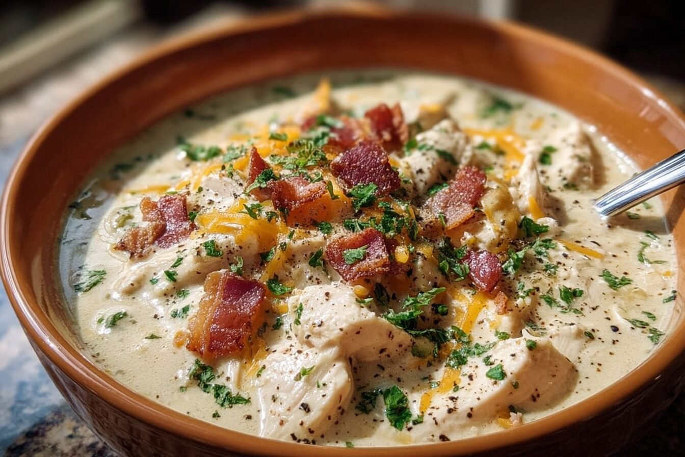 Keto Chicken Cream Cheese Soup
