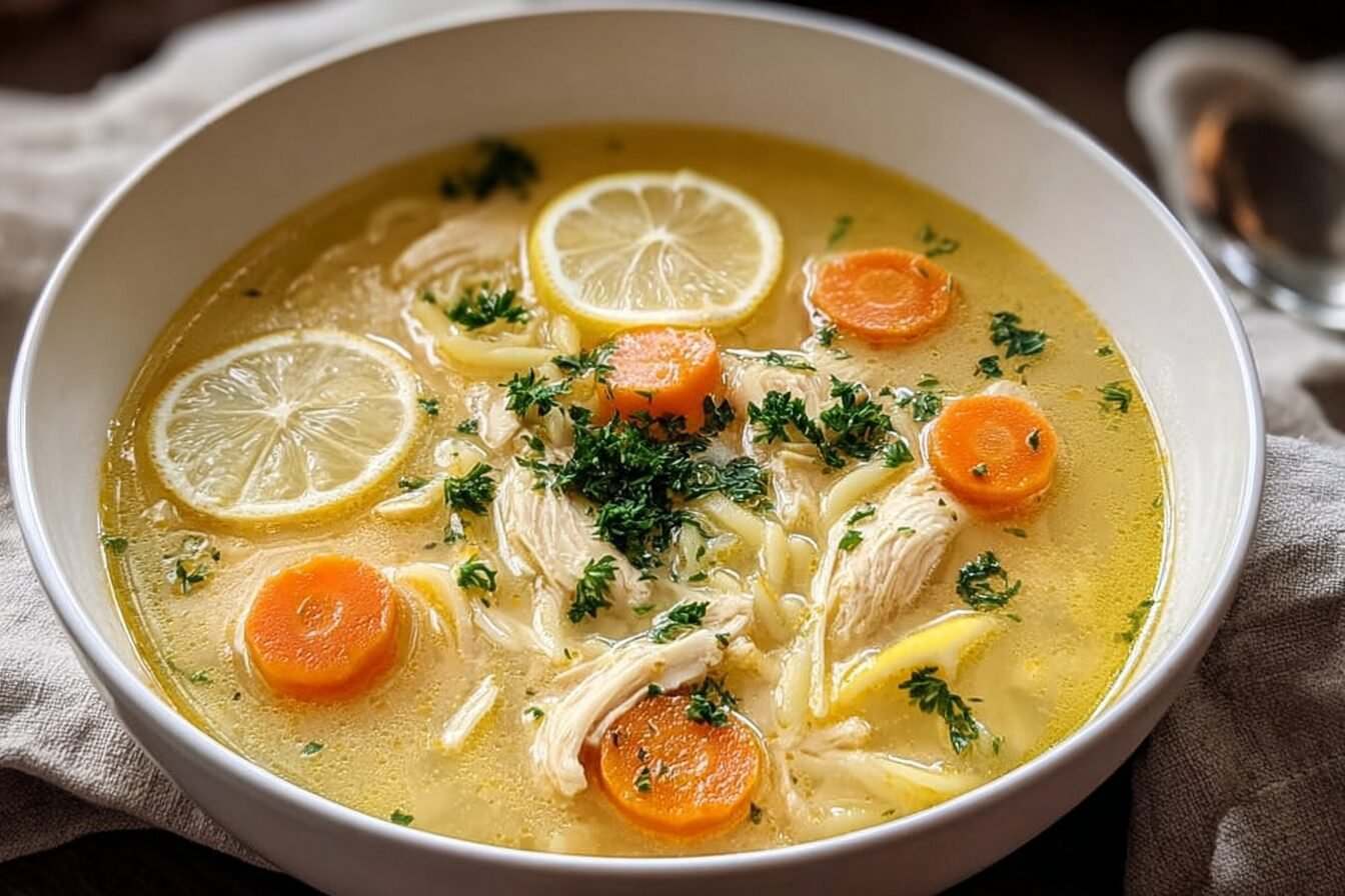 Lemon Chicken Soup