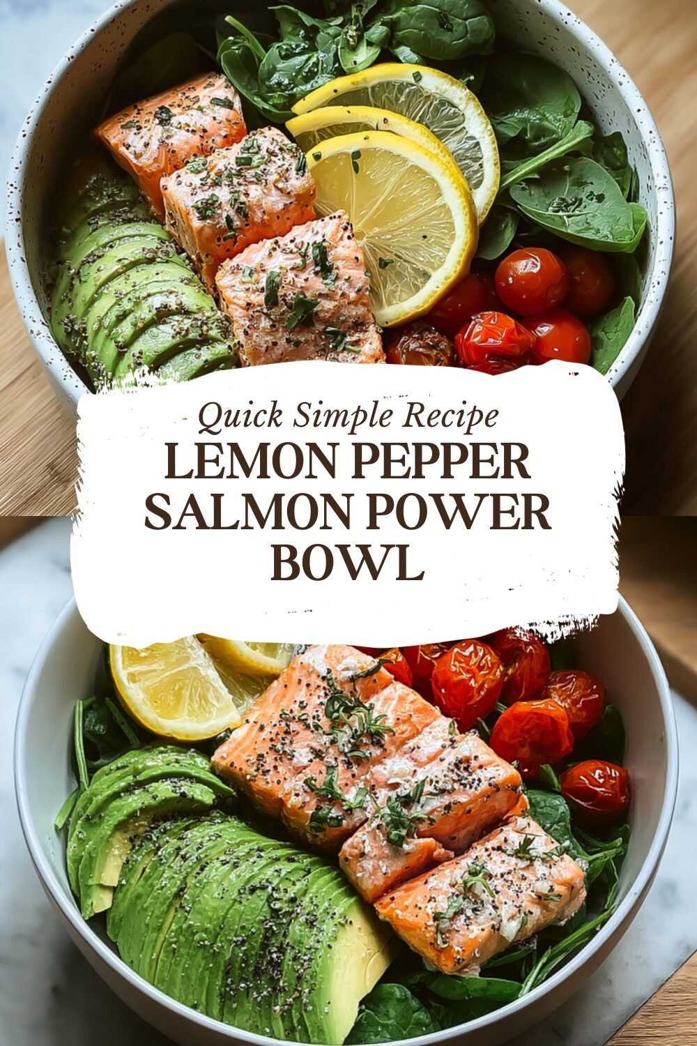 Lemon Pepper Salmon Recipes For Quick And Flavorful Meals 7 Lemon Pepper Salmon Power Bowl