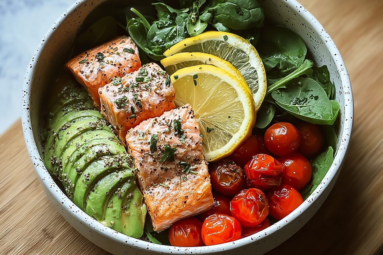 Lemon Pepper Salmon Recipes For Quick And Flavorful Meals 6 Lemon Pepper Salmon Power Bowl