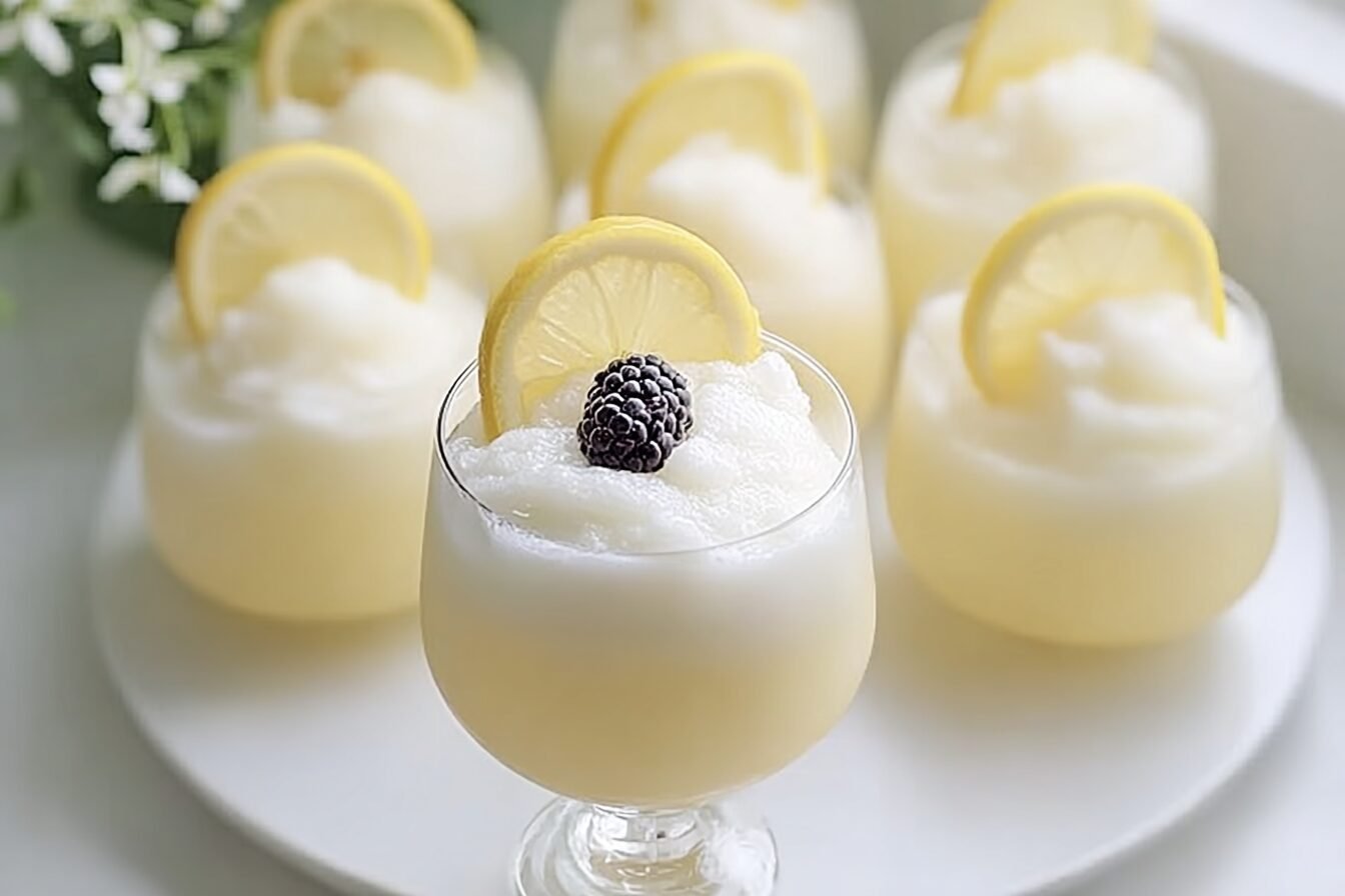 Lemon Sorbet Punch
