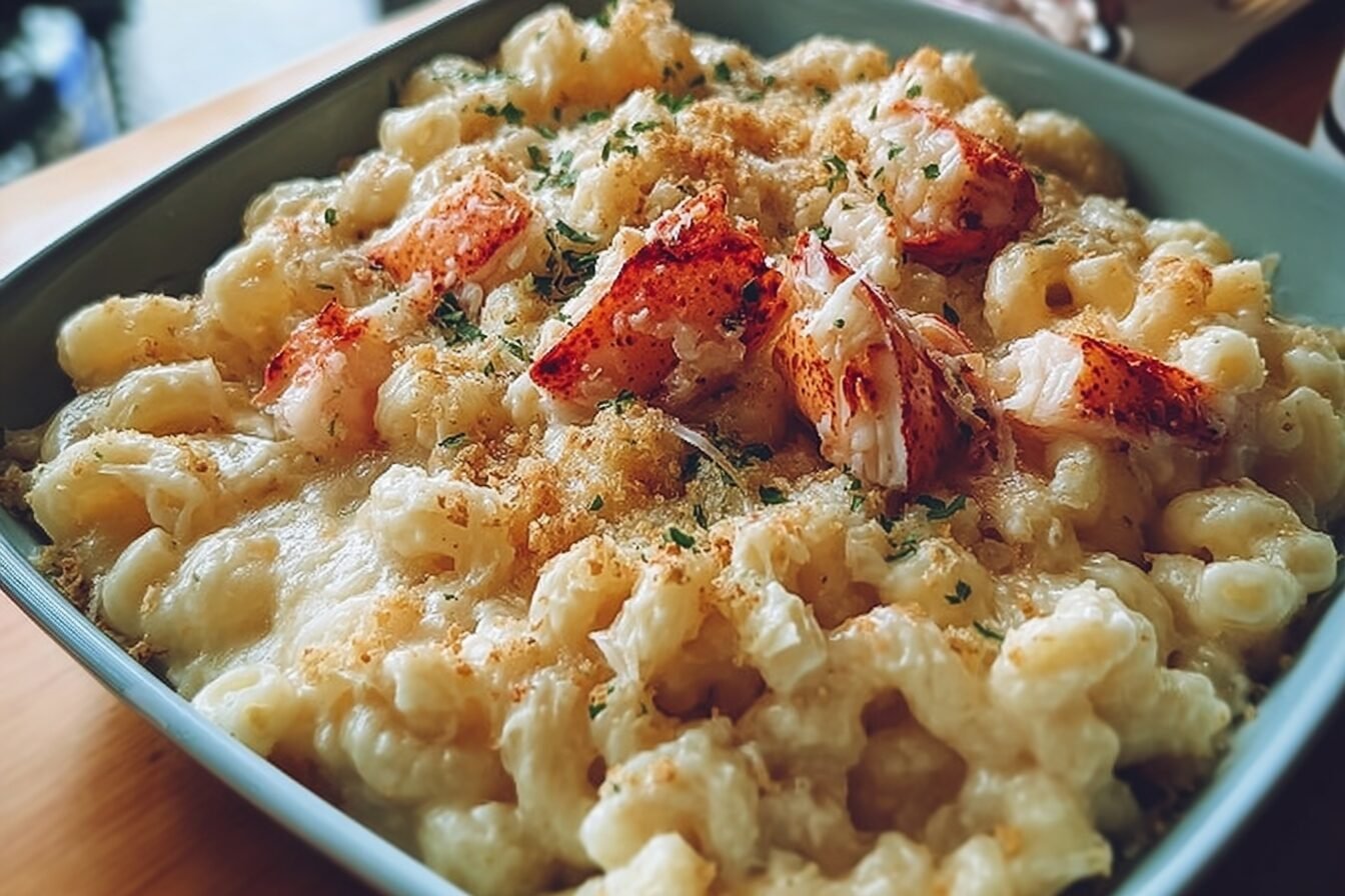 Lobster Shrimp Mac N Cheese Recipe With Rich Creamy Sauce 6 Lobster Crab And Shrimp Macaroni And Cheese