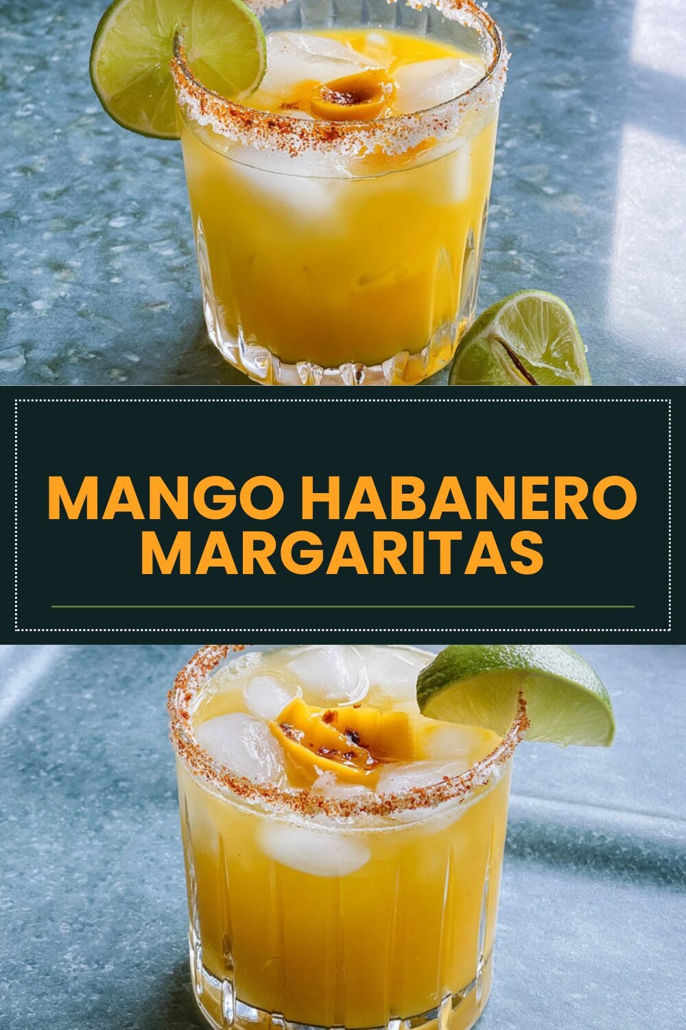Mango Habanero Margaritas