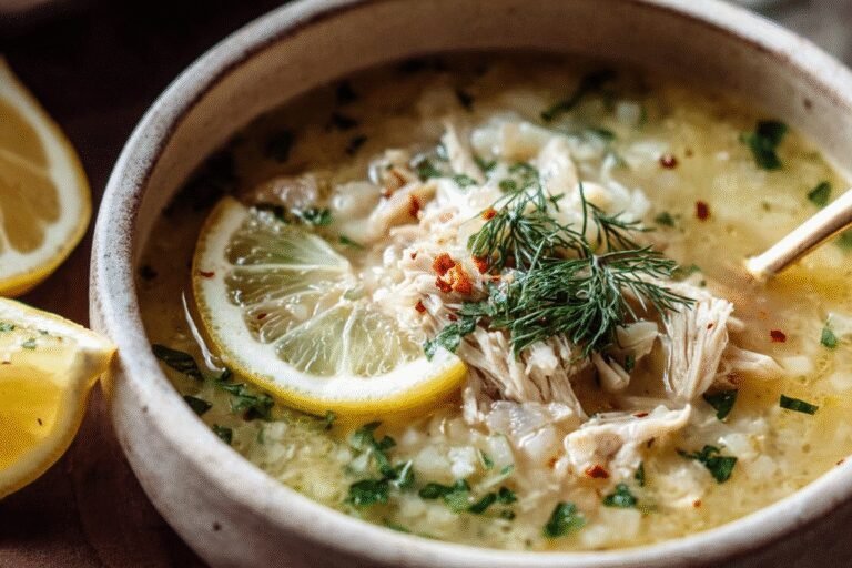 Mediterranean Lemon Chicken Soup 84.Png