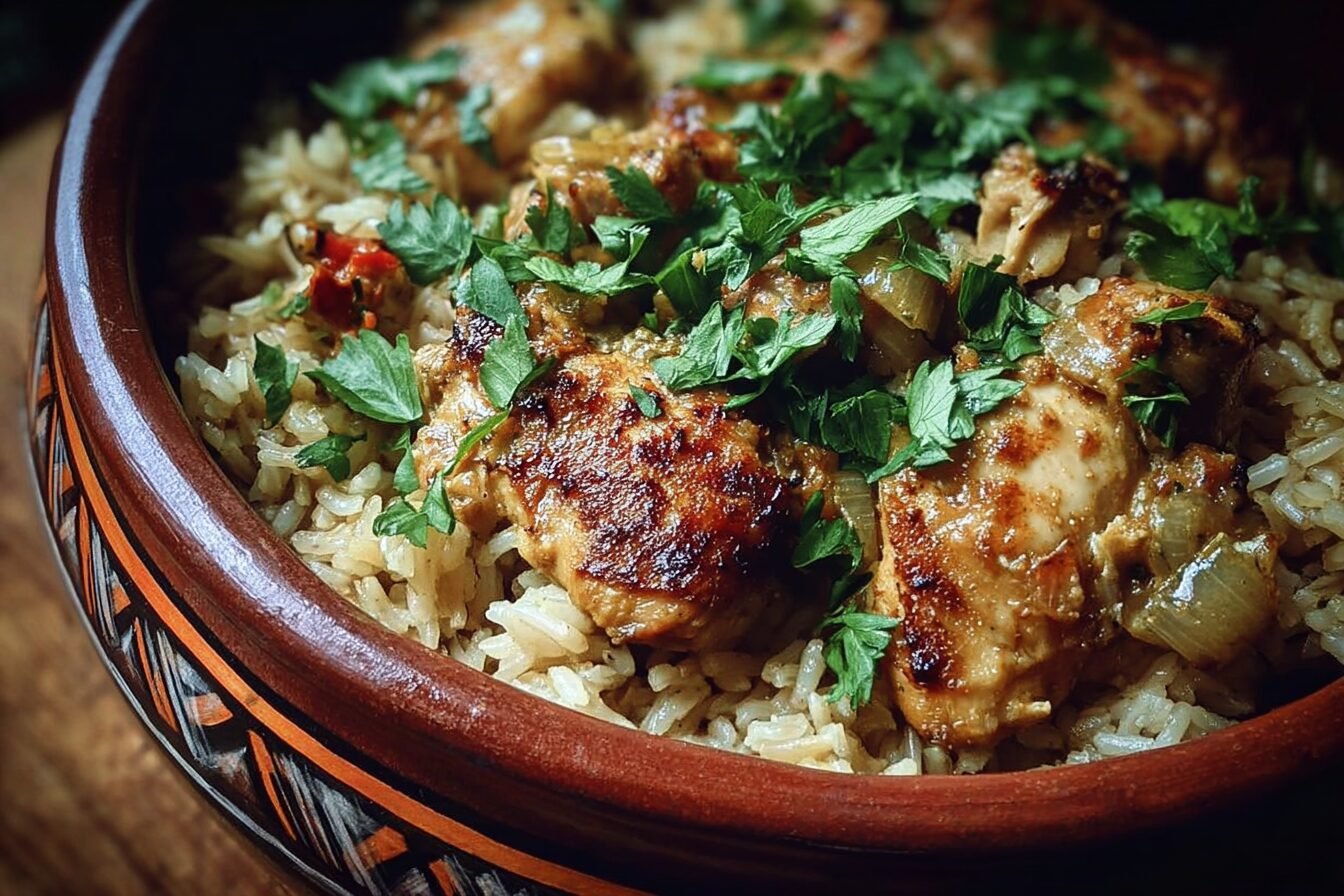 One Pot Chicken And Rice Recipe For Quick Weeknight Meals With Tender, Seasoned Chicken 6 One Pot Chicken And Rice