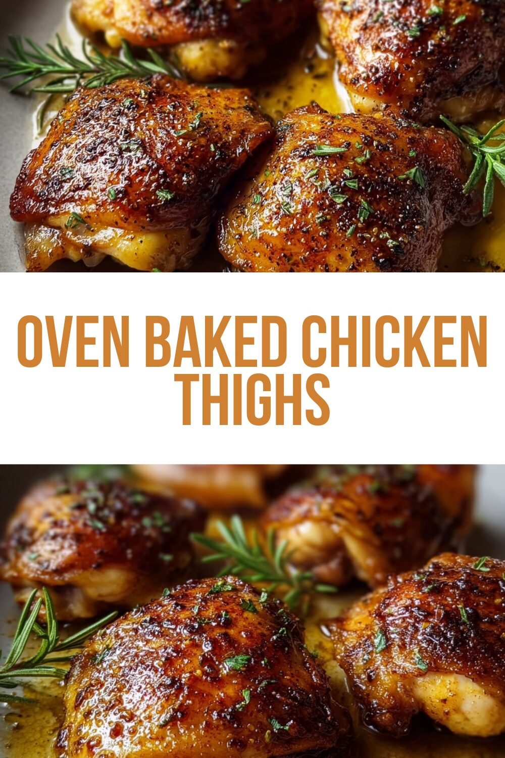 Crispy Baked Chicken Thighs For Golden Juicy Oven Roasted Results 4 Oven Baked Chicken Thighs