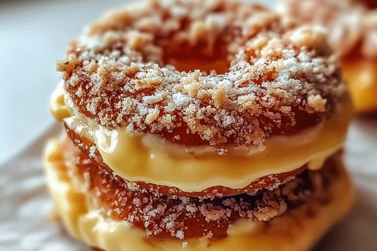 Peach Cobbler Cheesecake Donuts 75.Png