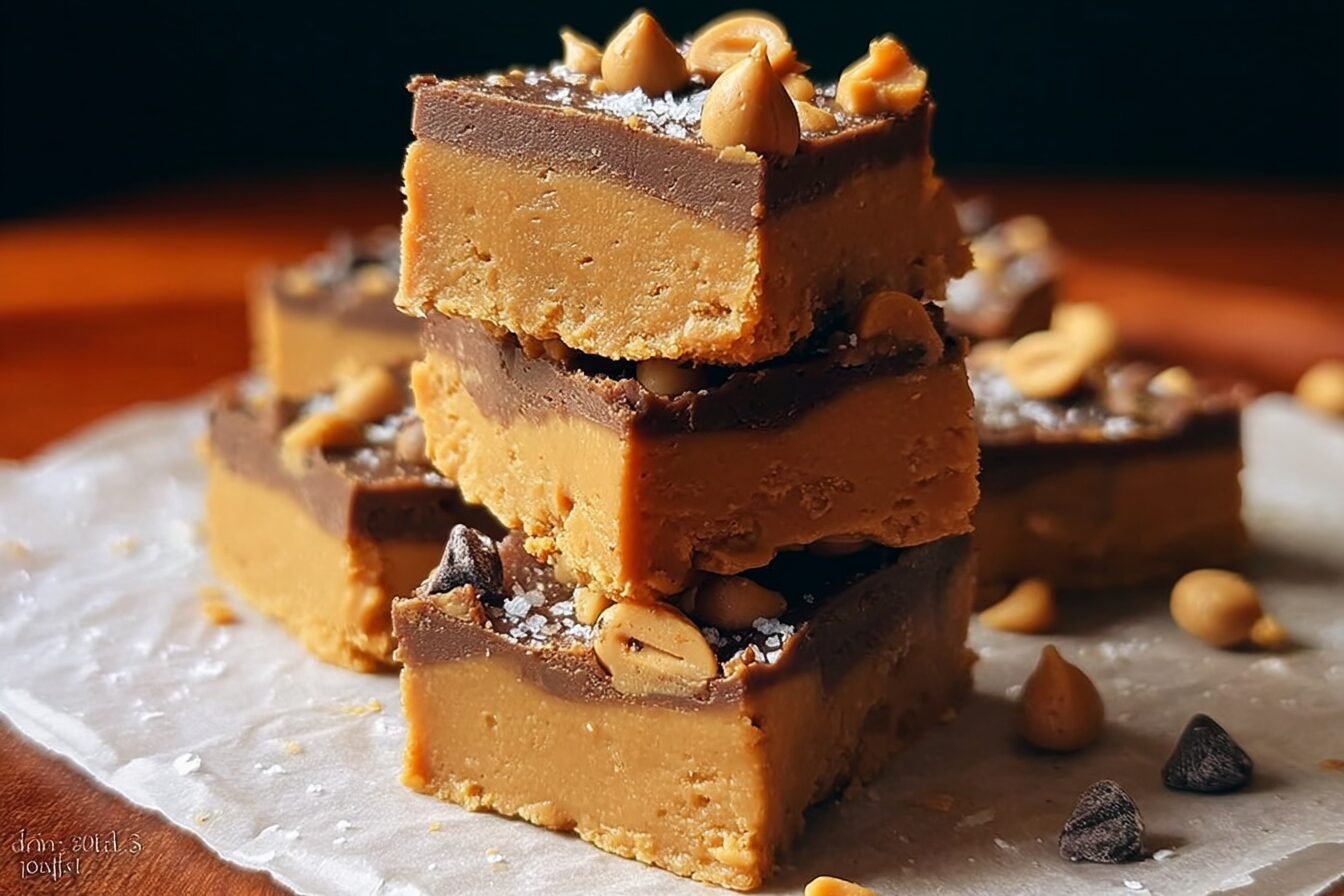 Peanut Butter Bars: Easy No Bake Chocolate Squares 6 Peanut Butter Bars