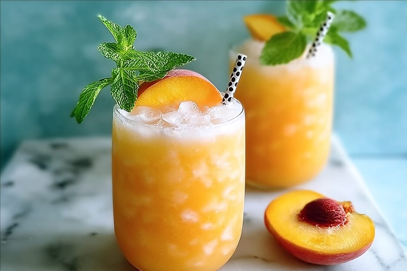 Pineapple Peach Agua Fresca