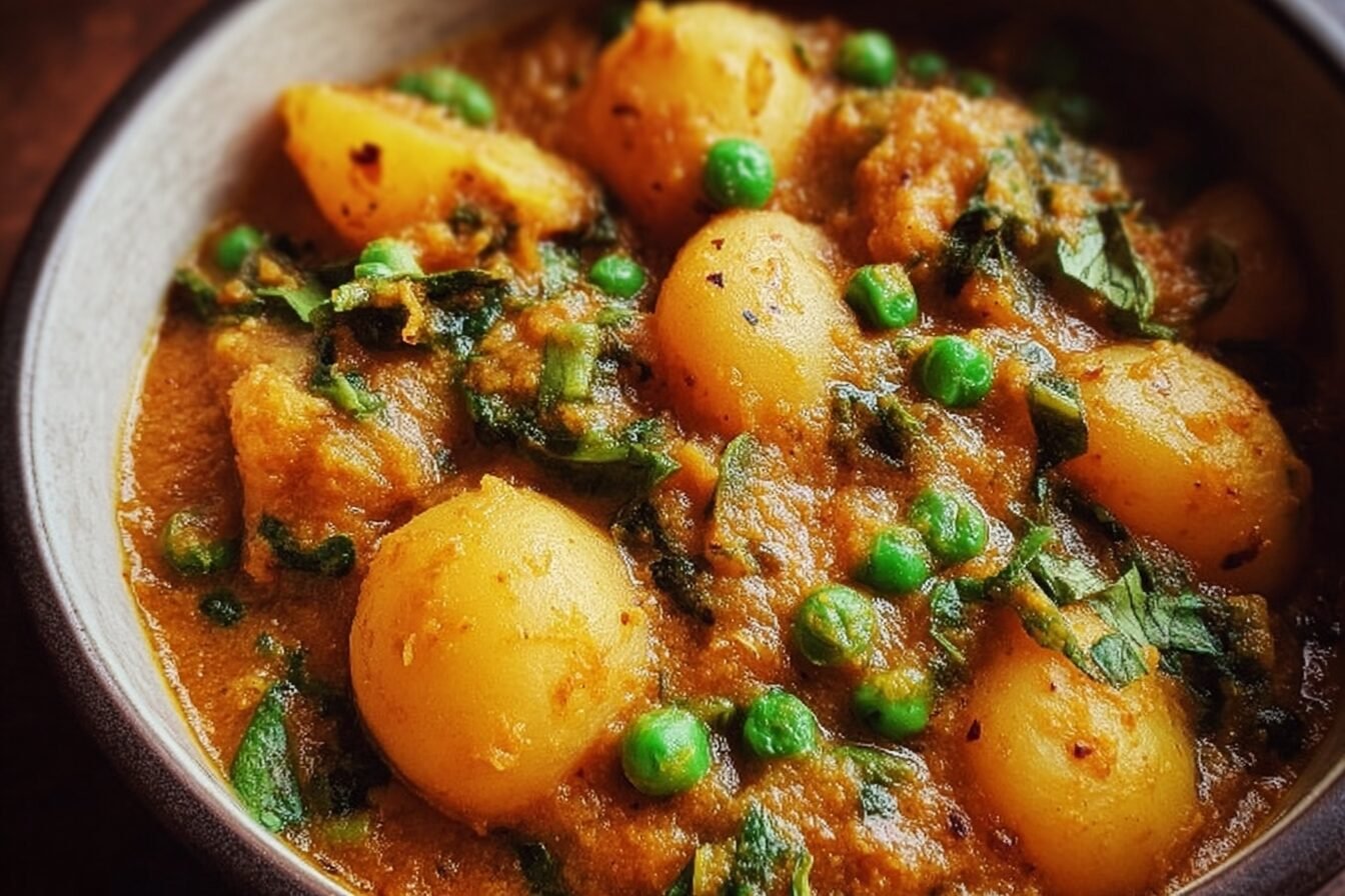 Potato Curry Recipe For Creamy Indian Style Potatoes With Warm Spices And Cilantro 6 Potato Curry