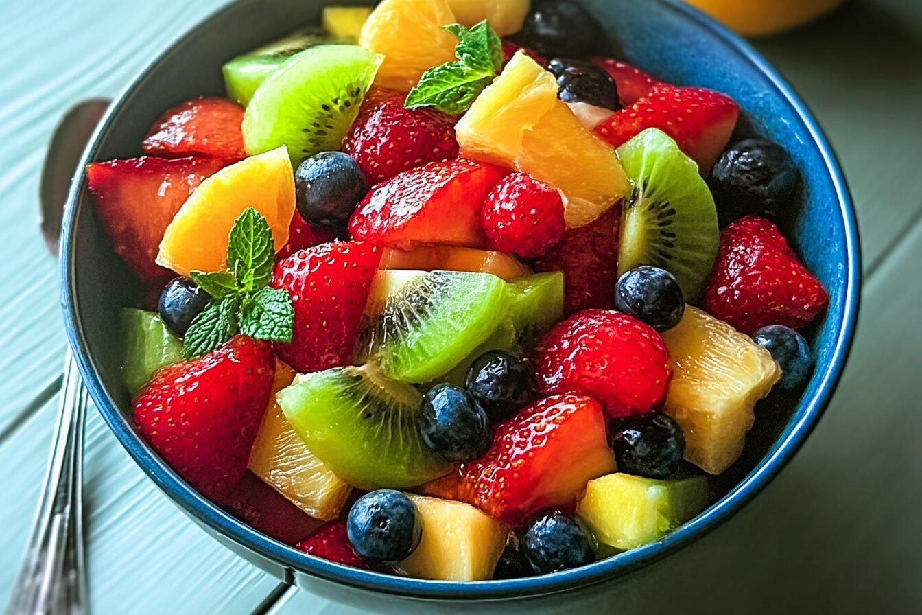 Rainbow Fruit Salad