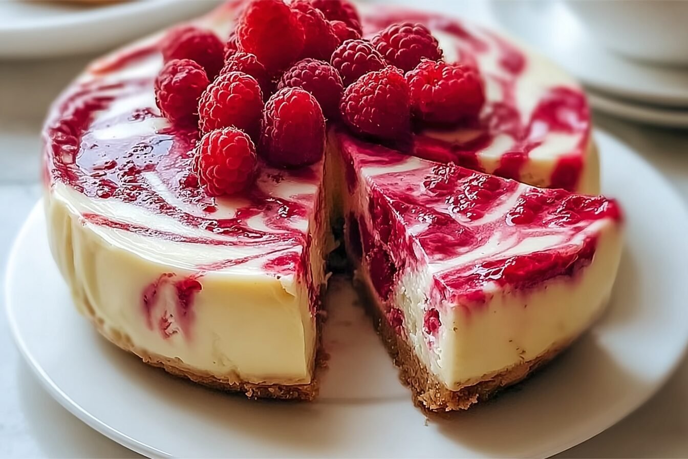 Raspberry Cheesecake Recipes For Rich And Fruity Desserts 6 Raspberry Marble Cheesecake