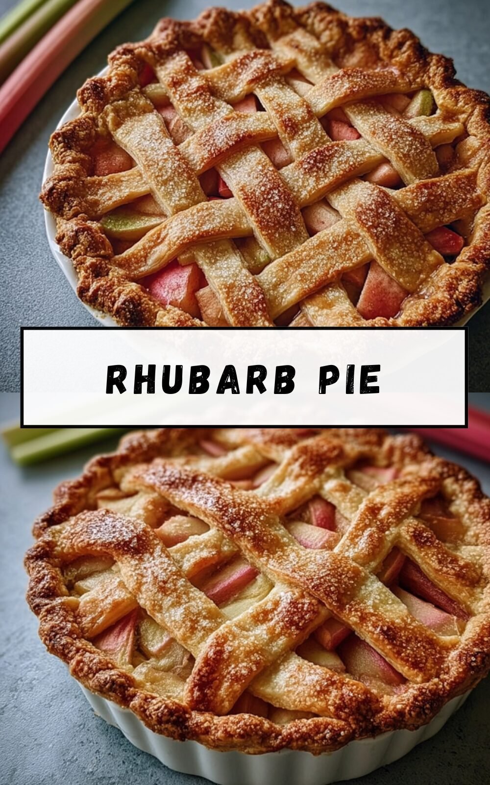 Rhubarb Pie