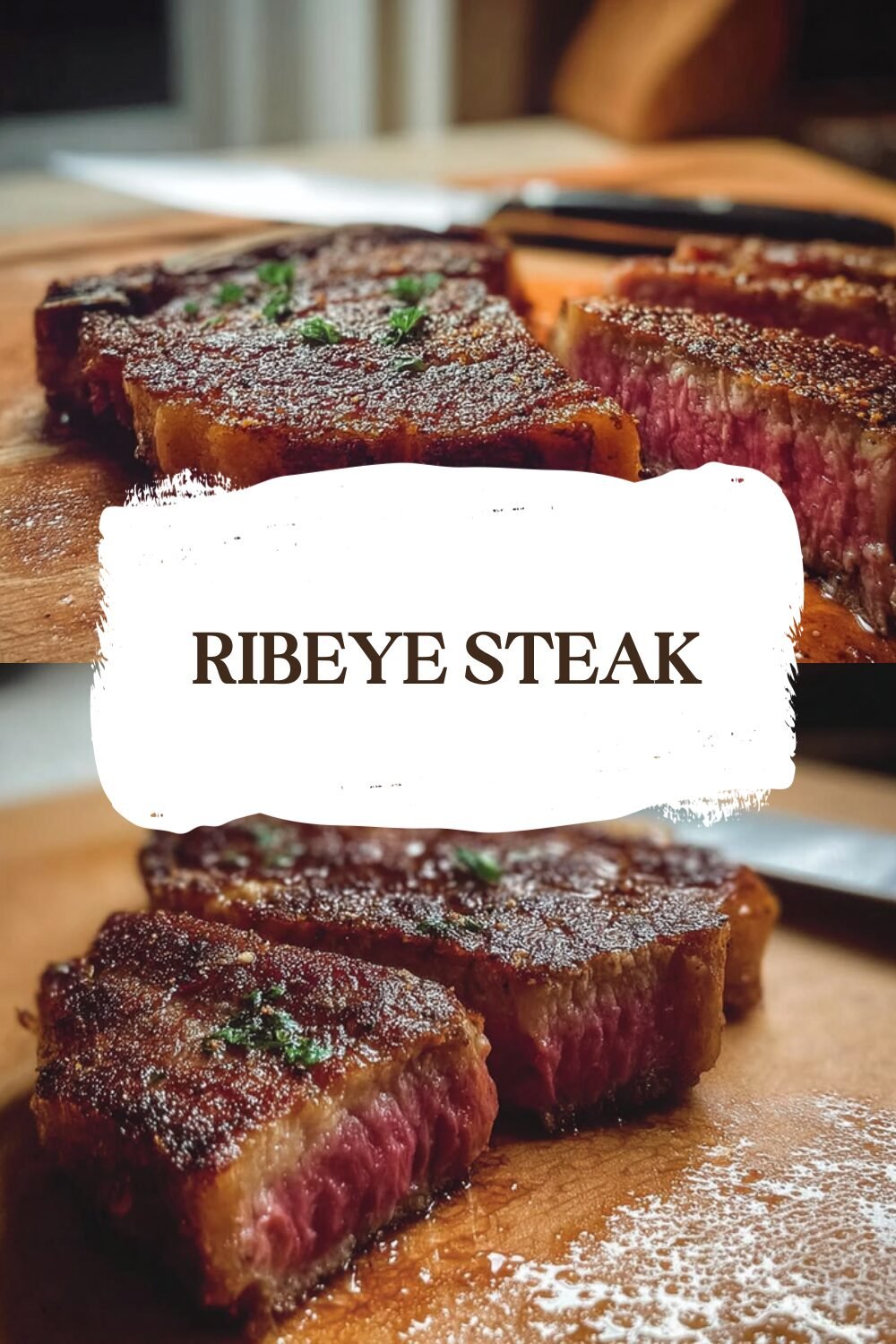 Pan Seared Ribeye Steak Recipe For Perfect Sear And Garlic Herb Butter 7 Ribeye Steak