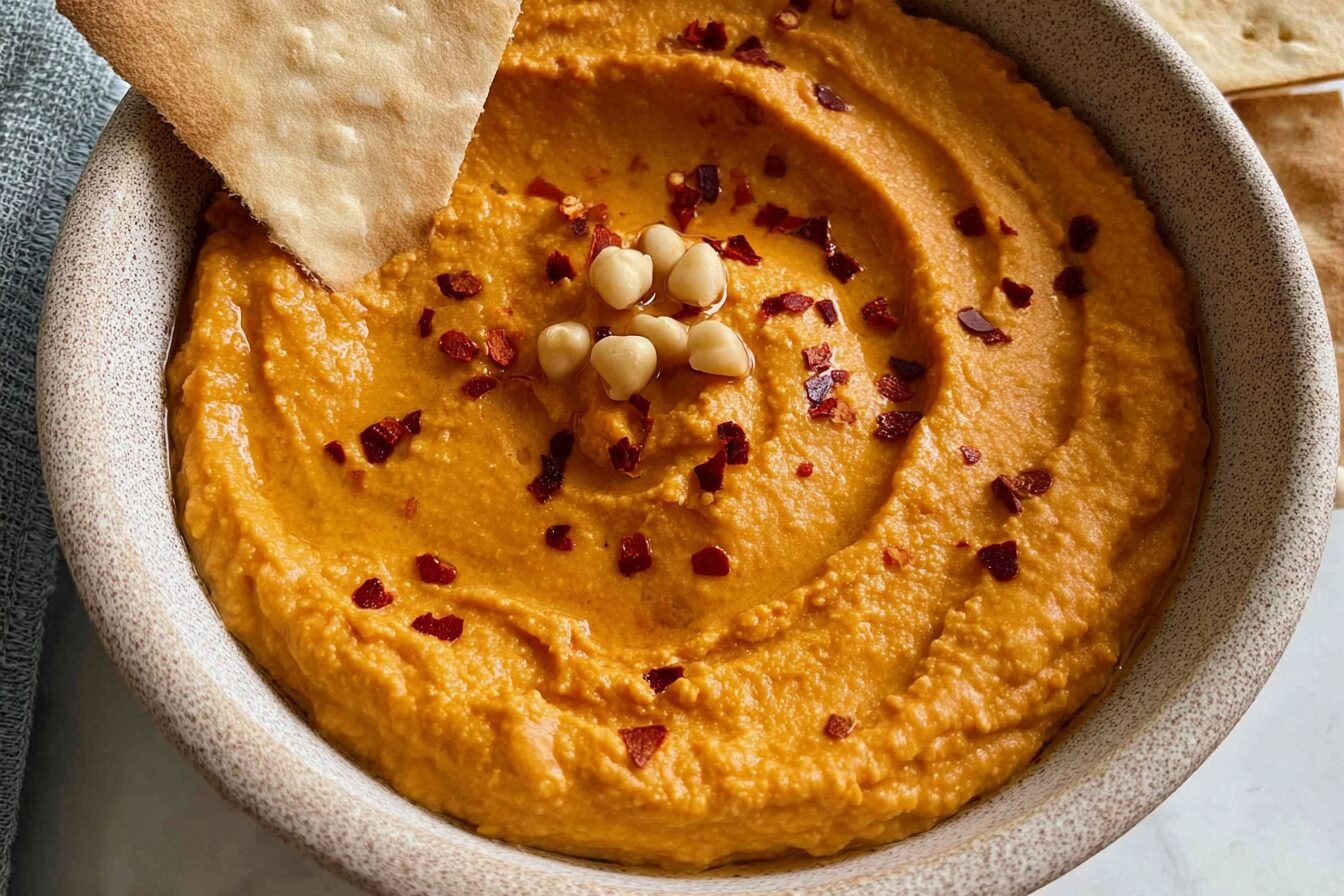 Roasted Red Pepper Hummus