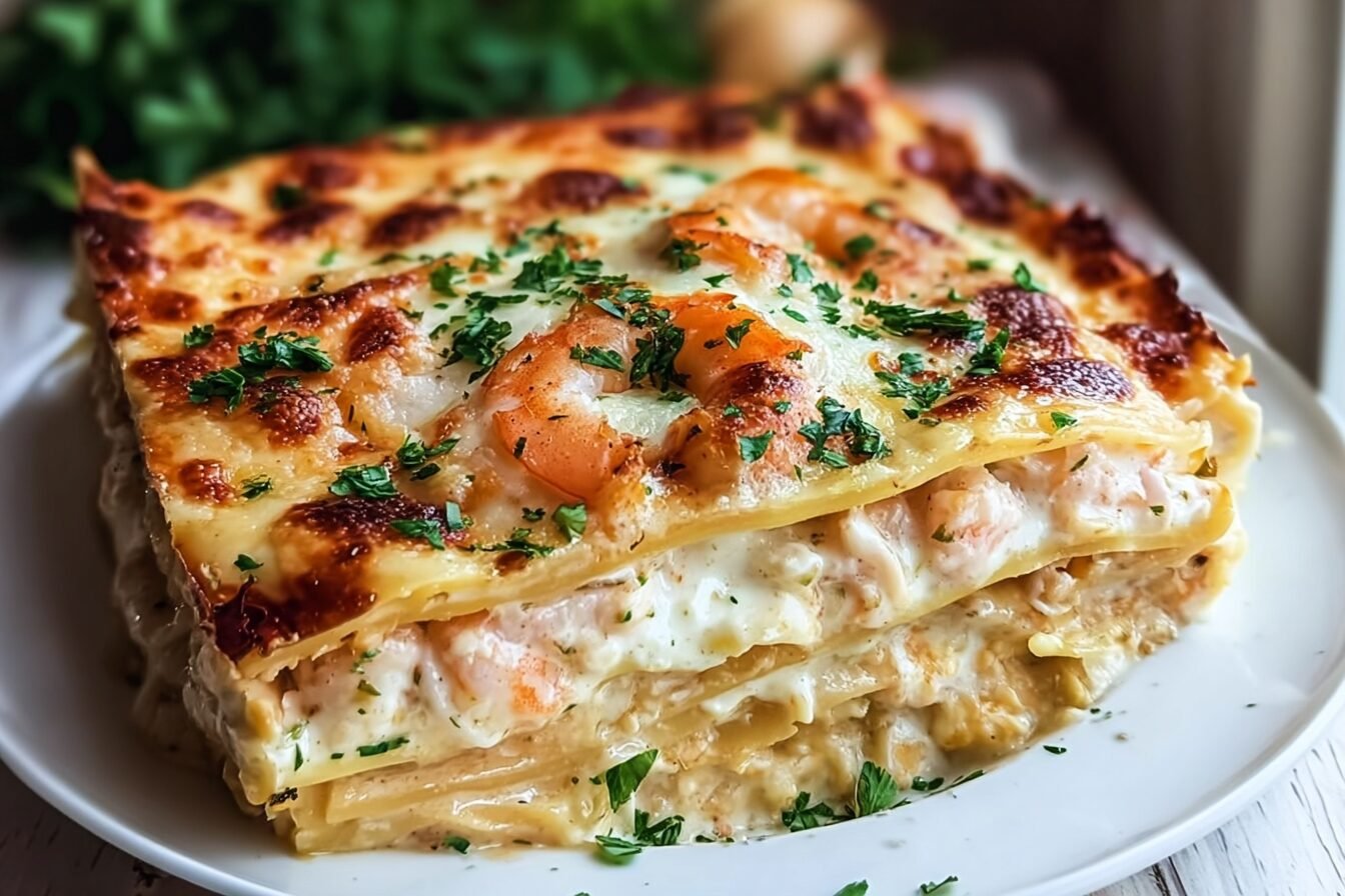 Seafood Lasagna