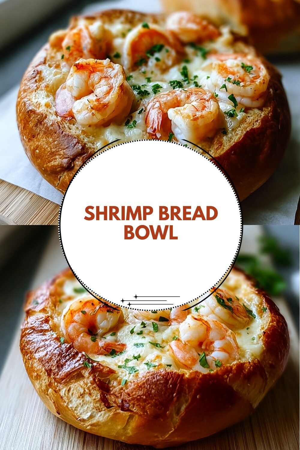 Shrimp Bread Bowl