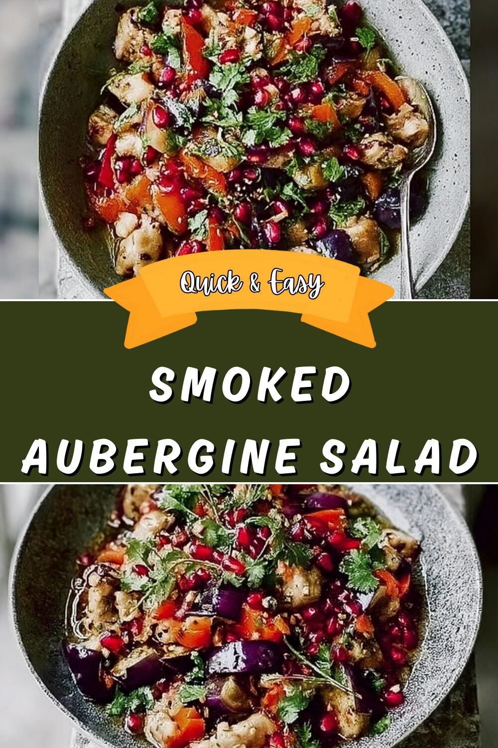 Smoked Aubergine Salad