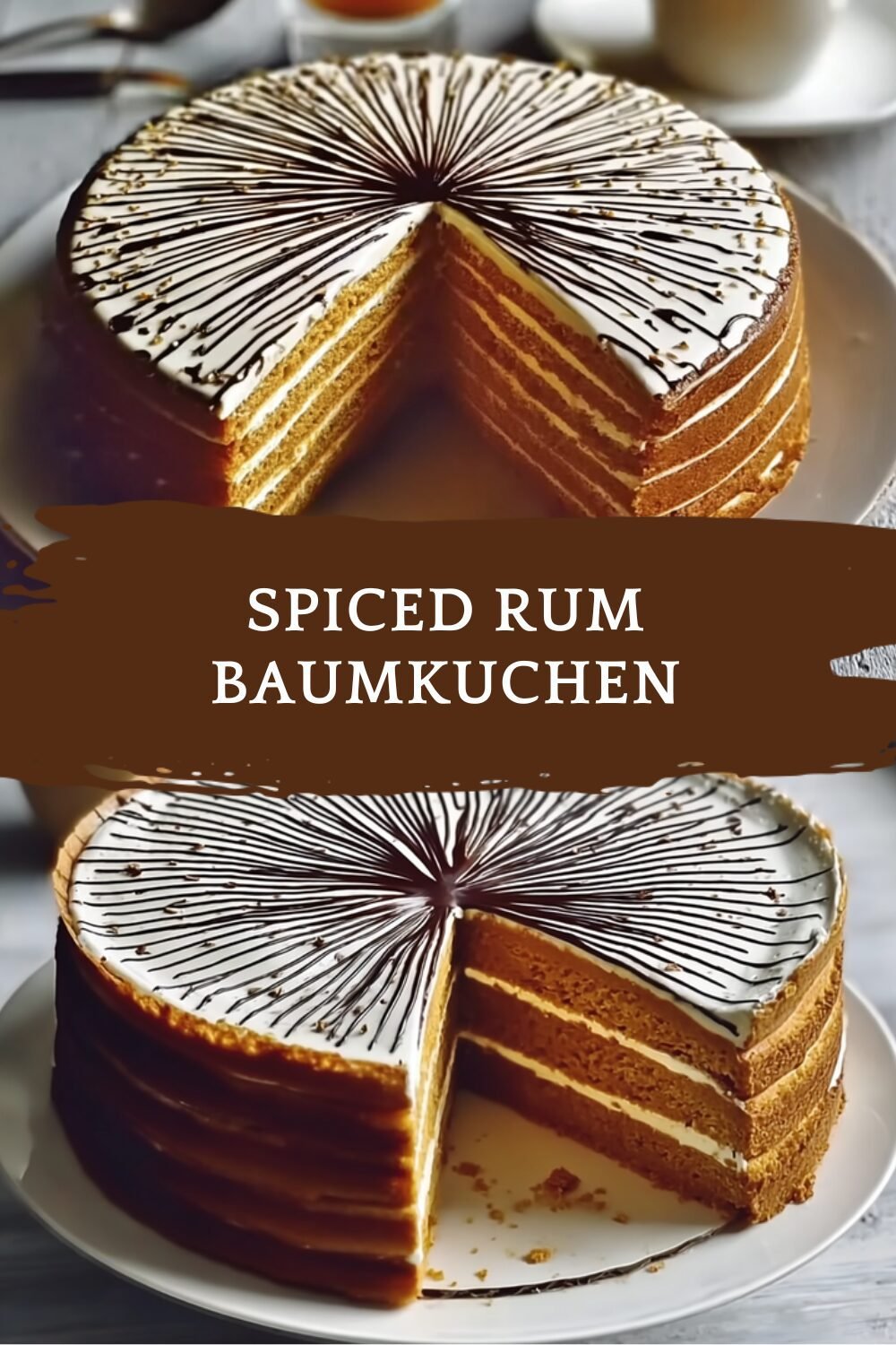 Spiced Rum Baumkuchen