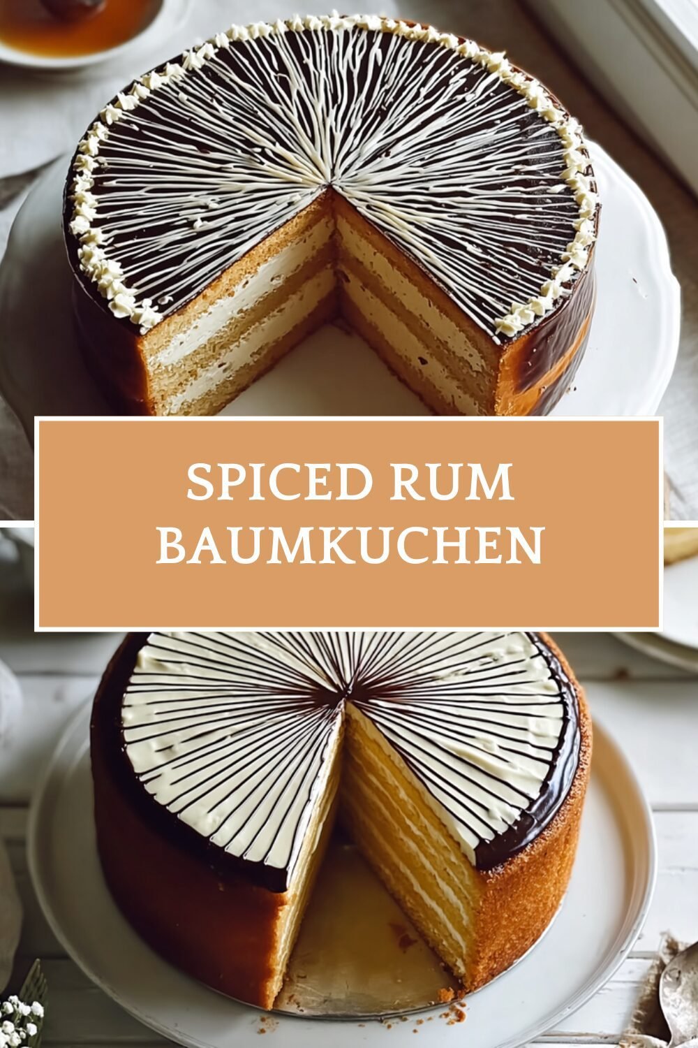 Spiced Rum Baumkuchen Recipe With Warm Aromatic Flavors 7 Spiced Rum Baumkuchen