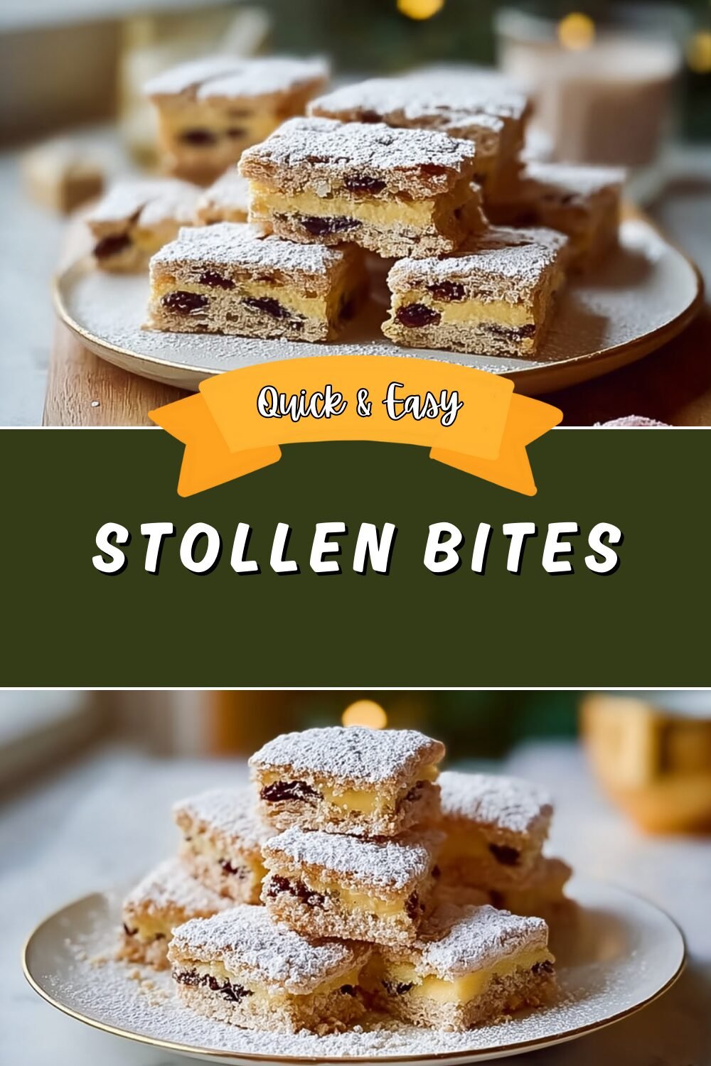 Stollen Bites Recipe Simple Festive Sweet Treats 7 Stollen Bites