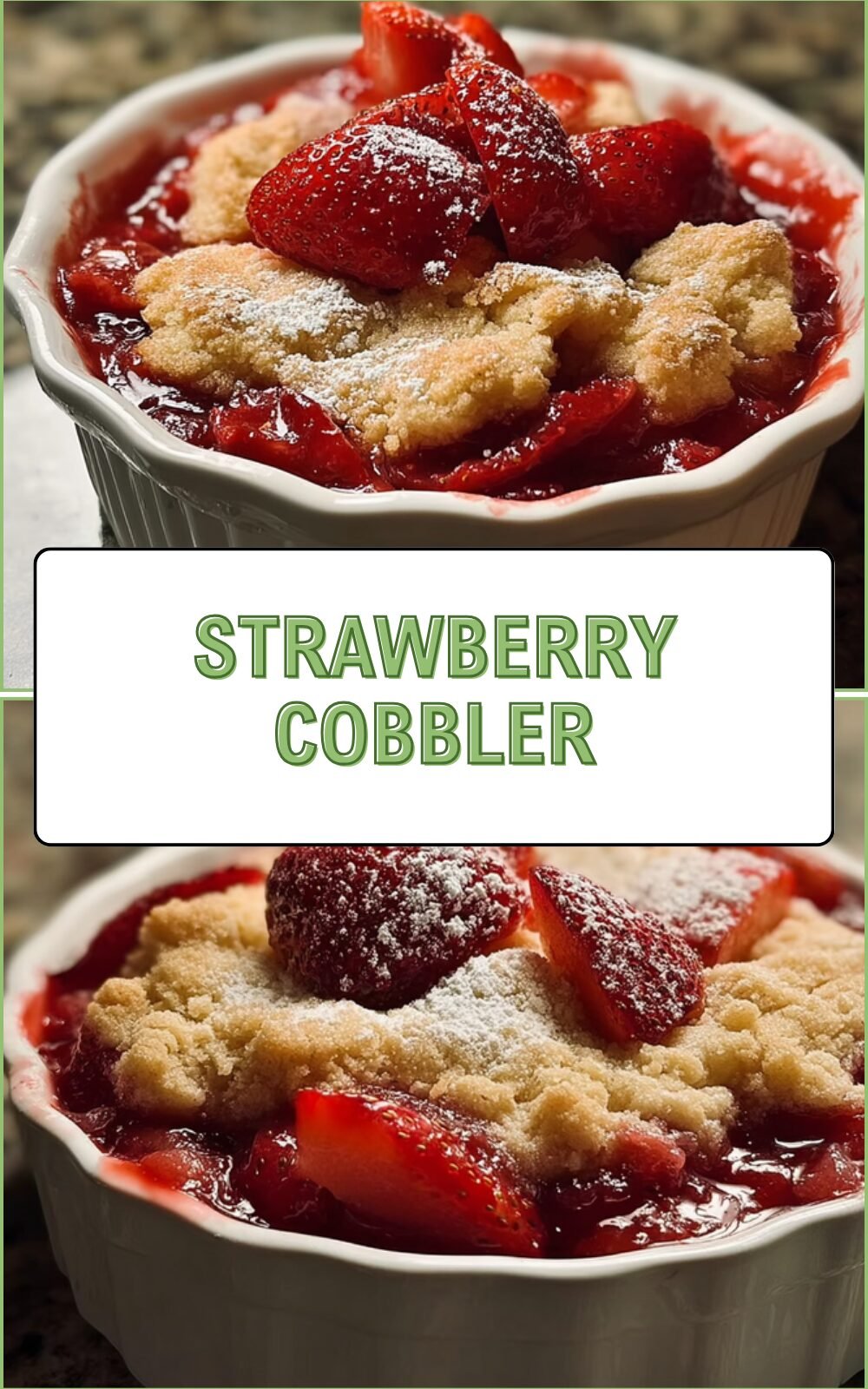 Strawberry Cobbler Recipe With Fresh Berries And Easy Biscuit Topping 7 Strawberry Cobbler