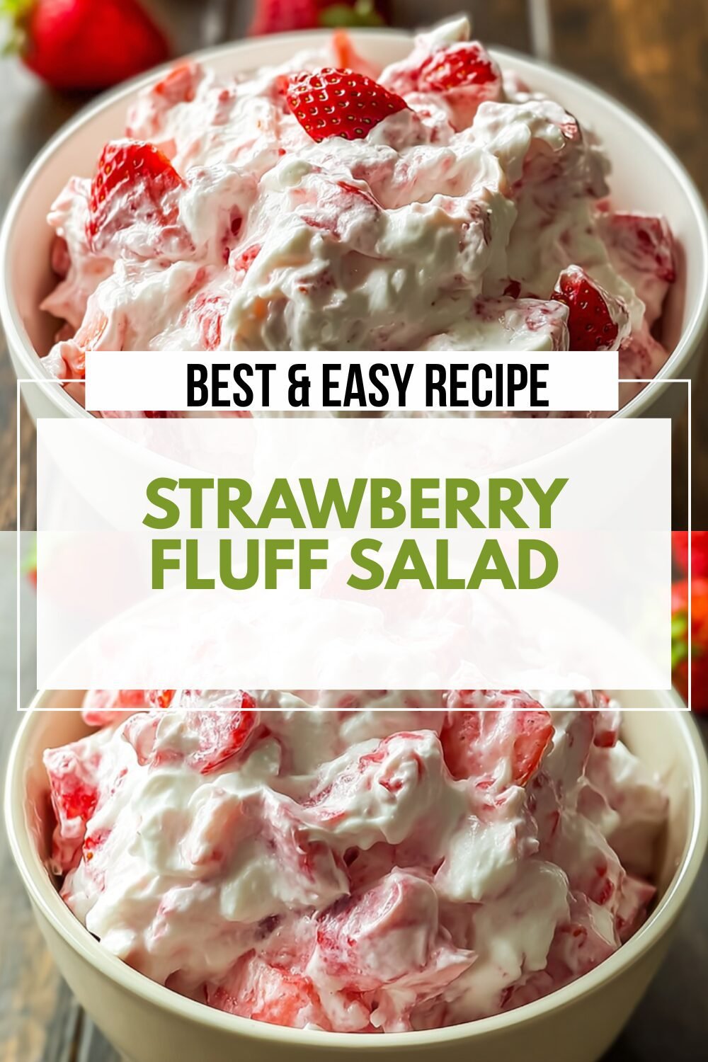 Strawberry Fluff Salad Recipe With Creamy And Fruity Delight 7 Strawberry Fluff Salad