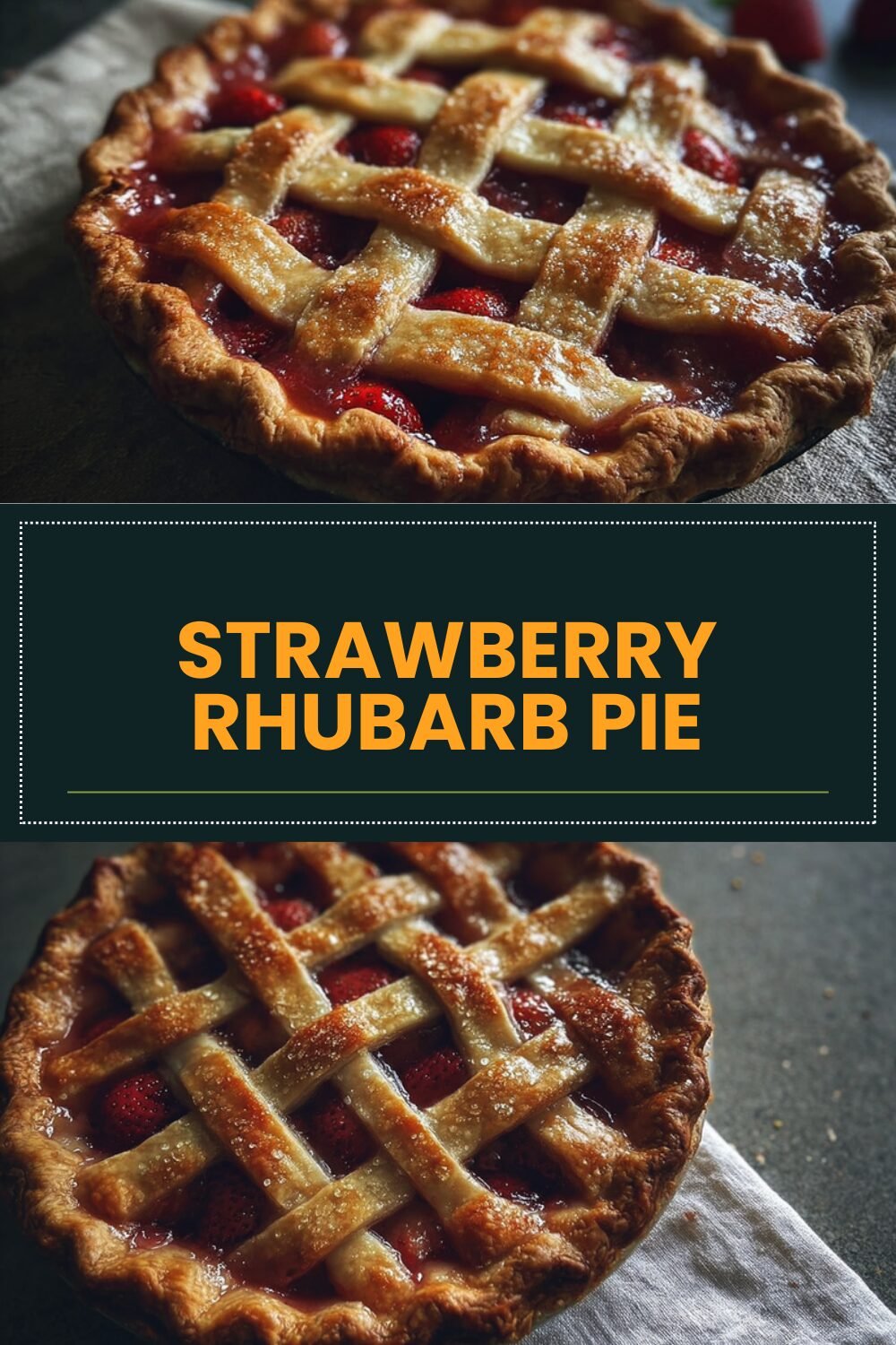 Strawberry Rhubarb Pie