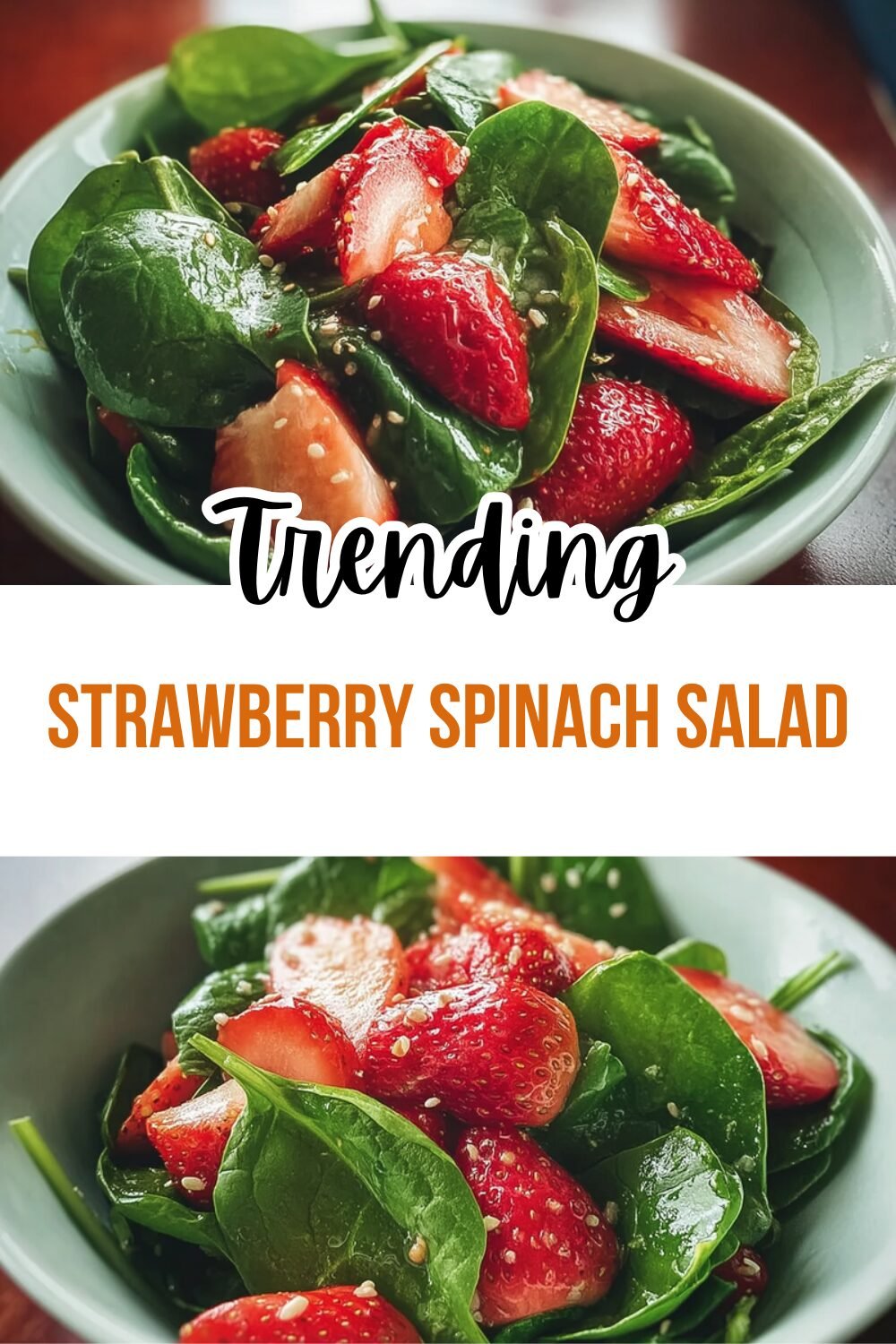 Strawberry Spinach Salad