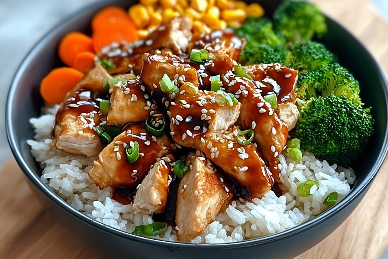 Teriyaki Chicken Rice Bowl