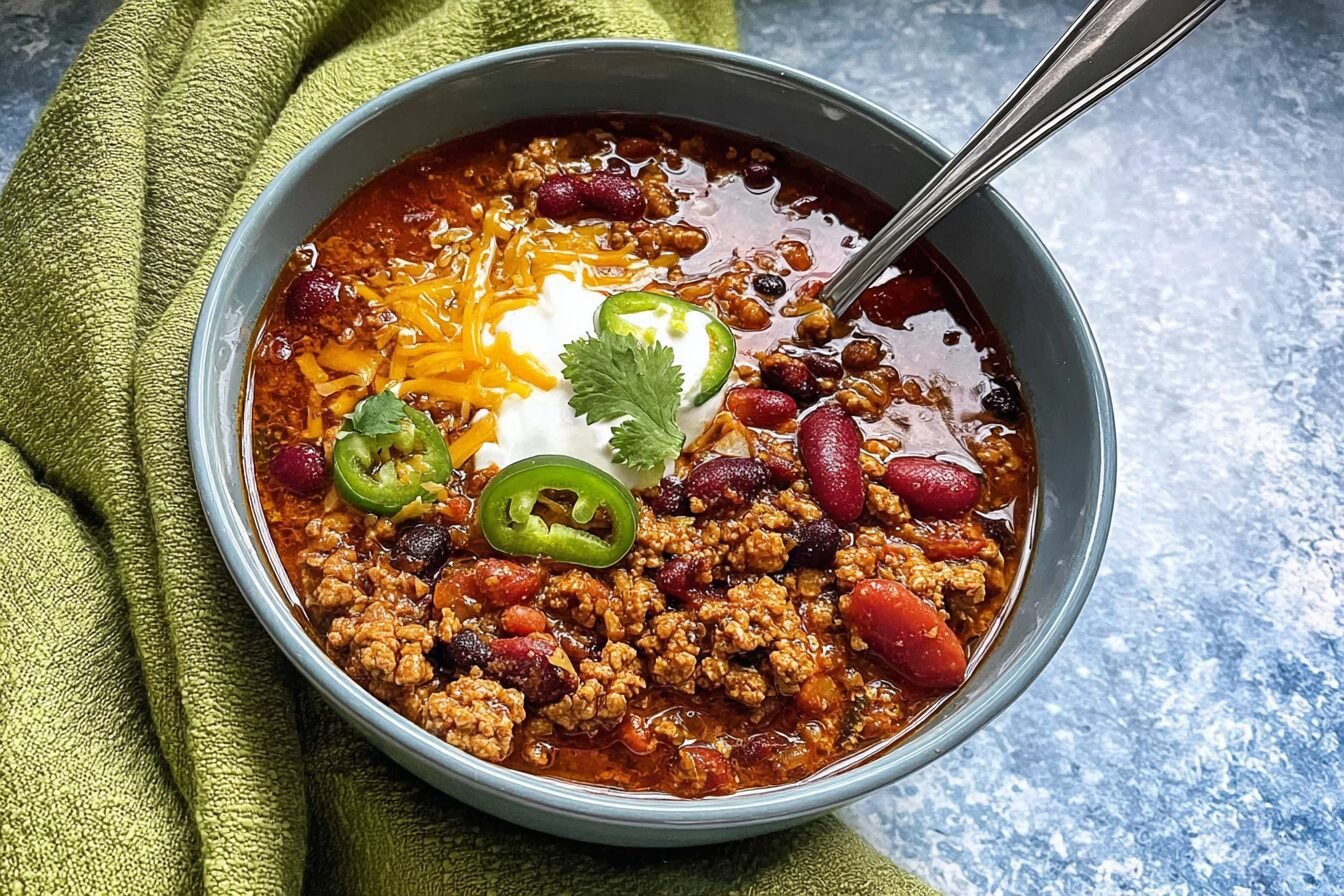 Turkey Chili Recipe With Rich Flavor And Easy Preparation 6 Turkey Chili