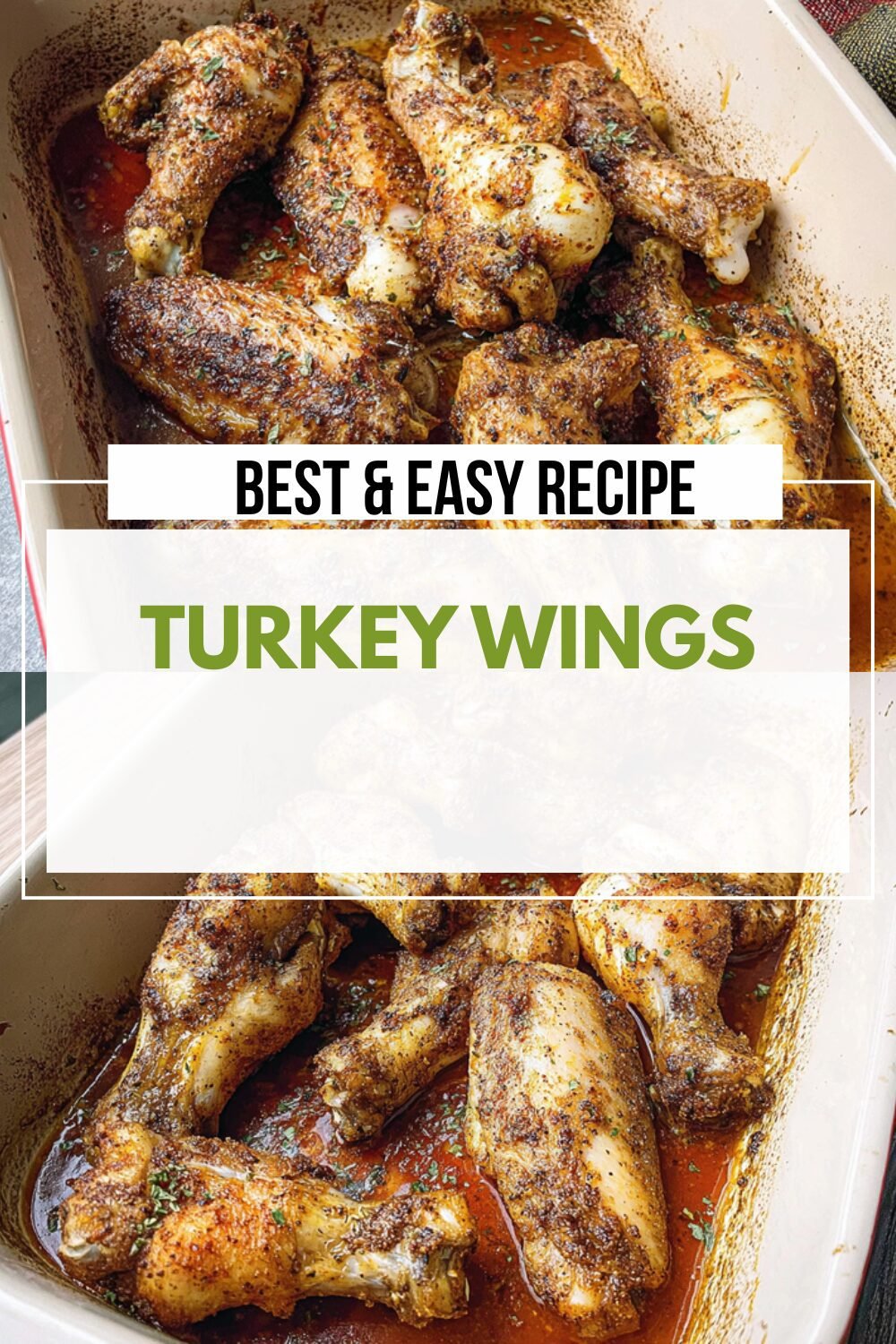 Baked Turkey Wings Recipe With Simple Seasoning For Tender Flavor 7 Turkey Wings