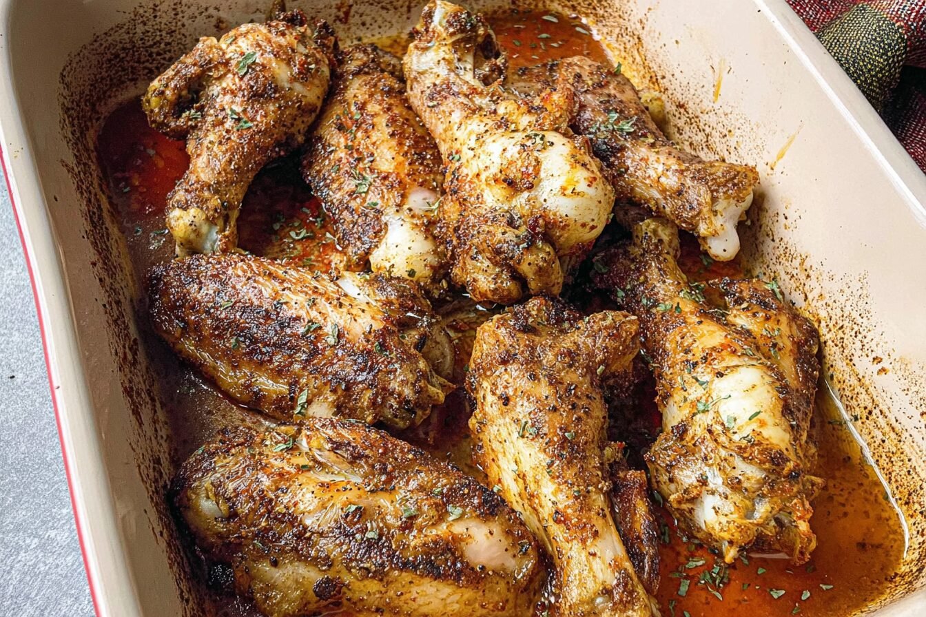 Baked Turkey Wings Recipe With Simple Seasoning For Tender Flavor 6 Turkey Wings